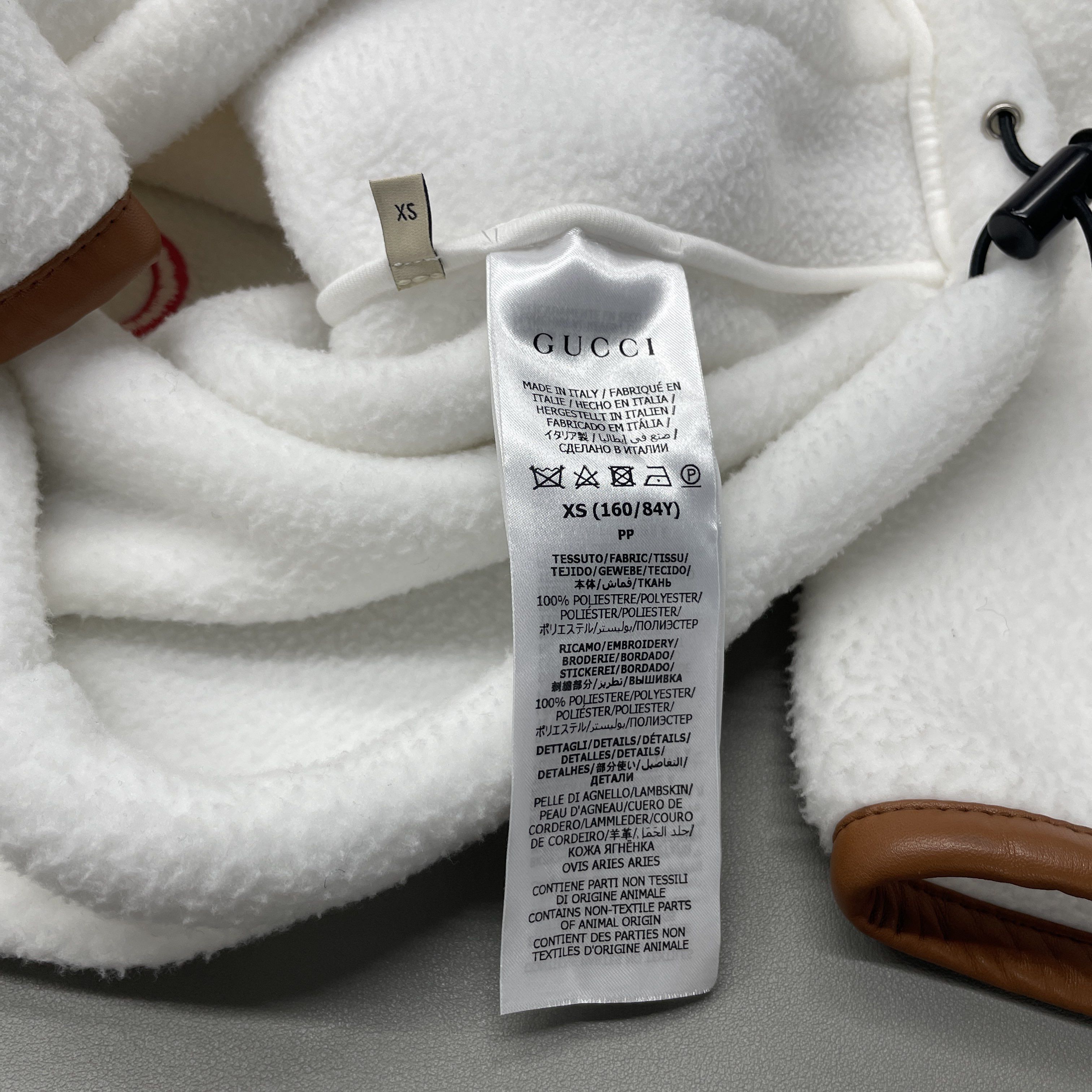 Gucci Gucci x The North Face Logo Fleece Jacket Size XS Size XS / US 0-2 / IT 36-38 - 4 Thumbnail