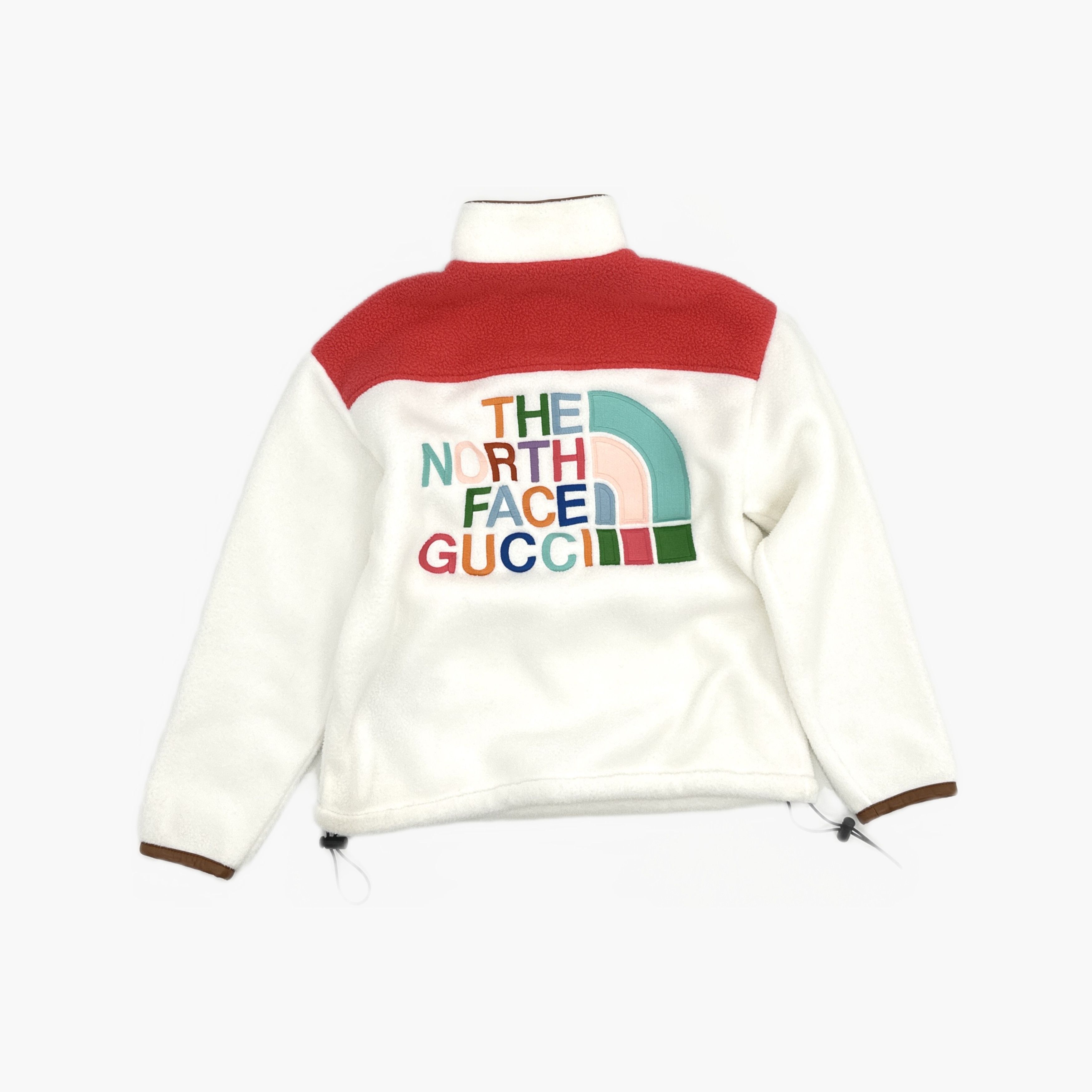 Gucci Gucci x The North Face Logo Fleece Jacket Size XS Size XS / US 0-2 / IT 36-38 - 2 Thumbnail