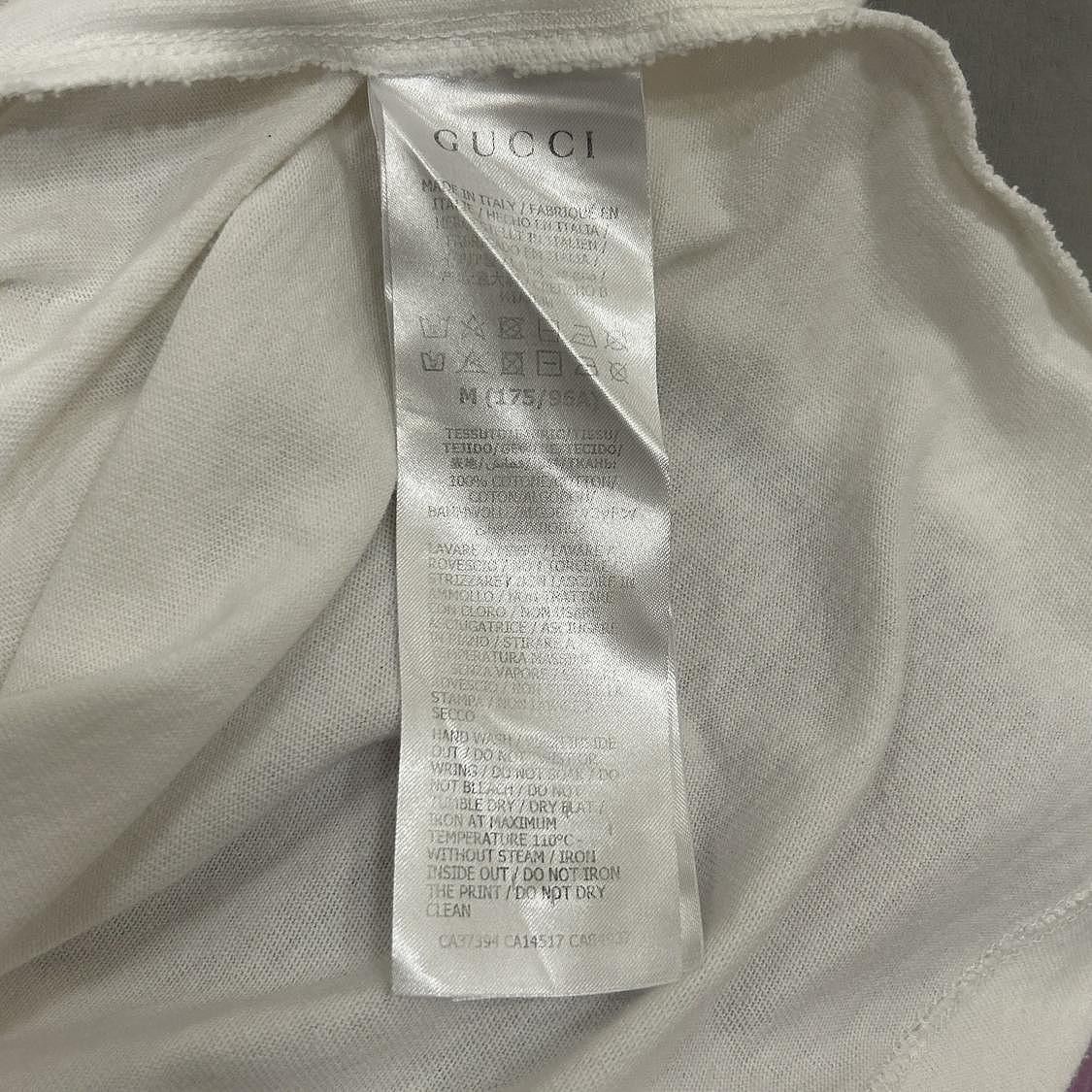 Gucci Gucci Logo Stripe T-Shirt Size M Size US M / EU 48-50 / 2 - 4 Thumbnail