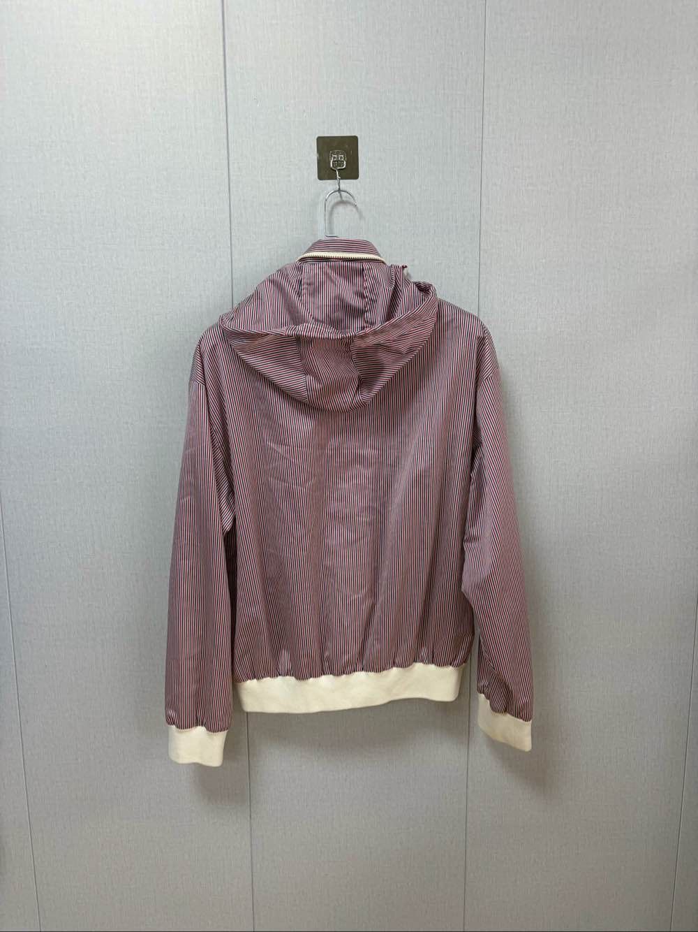 Gucci GUCCI Striped Logo Zip-up Jacket US S Size US S / EU 44-46 / 1 - 2 Thumbnail