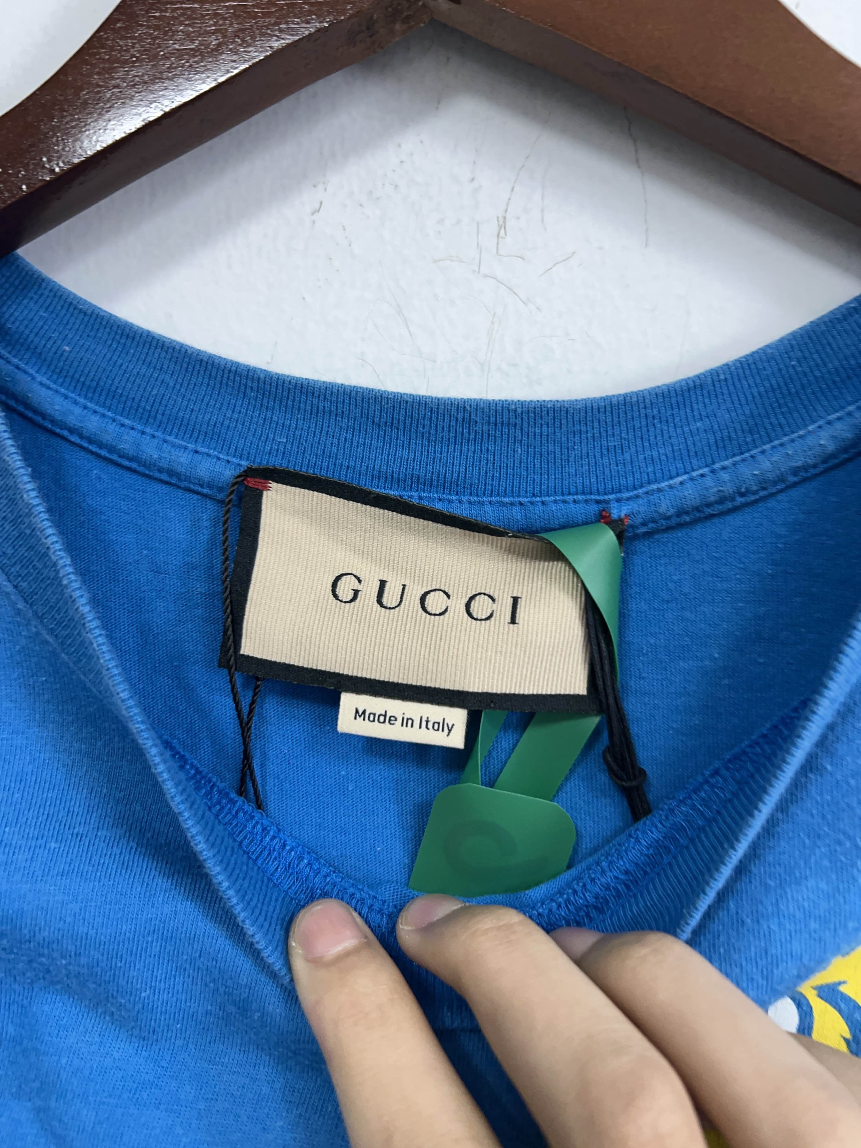 Gucci Gucci Squirrel Graphic T-Shirt Size L Size US L / EU 52-54 / 3 - 3 Thumbnail