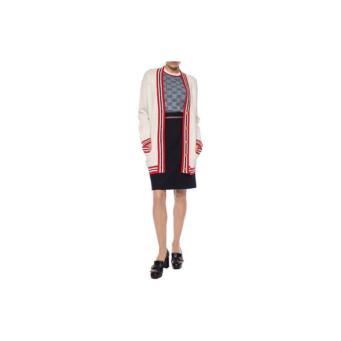 Gucci Gucci GG Logo Cardigan Size S Size S / US 4 / IT 40 - 6 Thumbnail