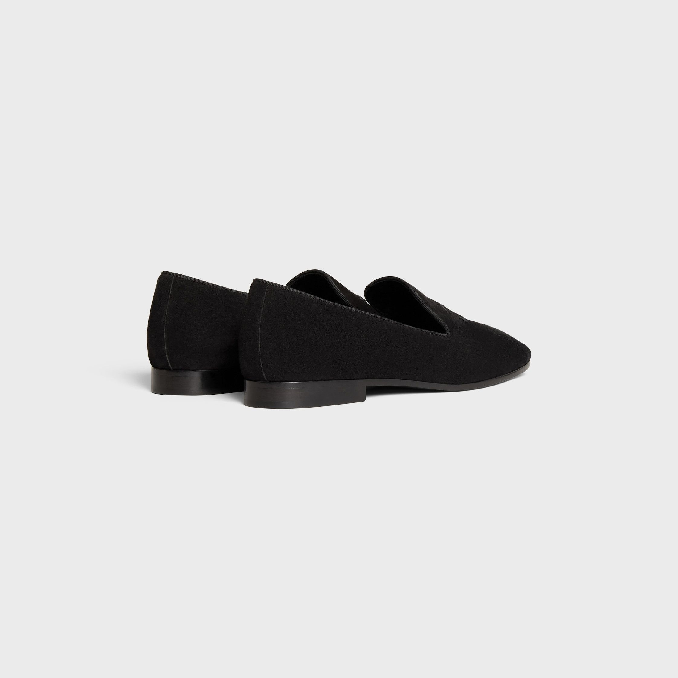 Celine CELINE TRIOMPHE SLIPPERS IN SUEDE CALFSKIN black Size US 7 / EU 40 - 3 Thumbnail