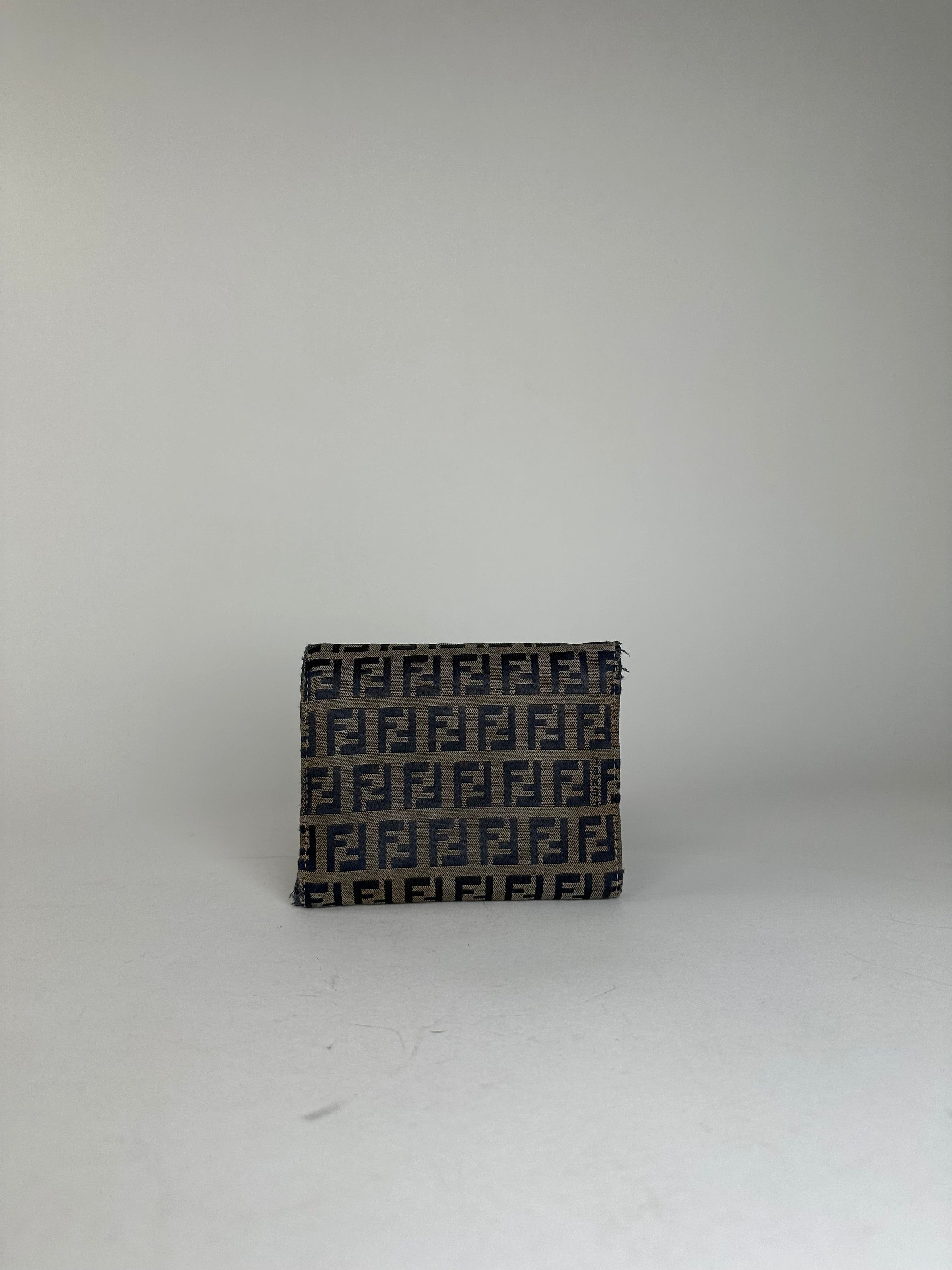 Fendi Vintage Fabric Wallet Brown Size ONE SIZE - 12 Thumbnail