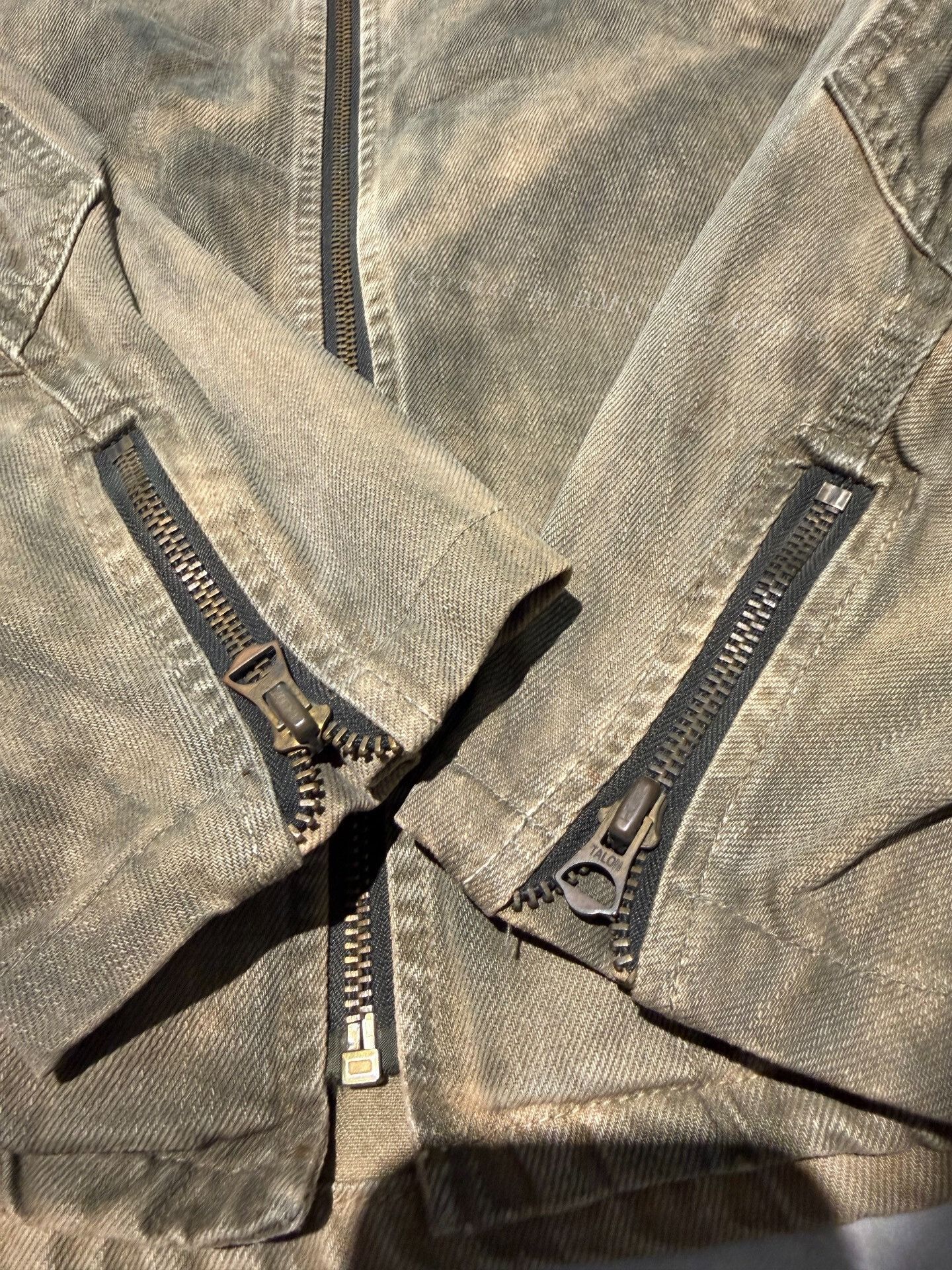 Denim & Supply Ralph Lauren Ralph Lauren Distressed Vintage Mud-Dyed Jacket Size US M / EU 48-50 / 2 - 4 Thumbnail