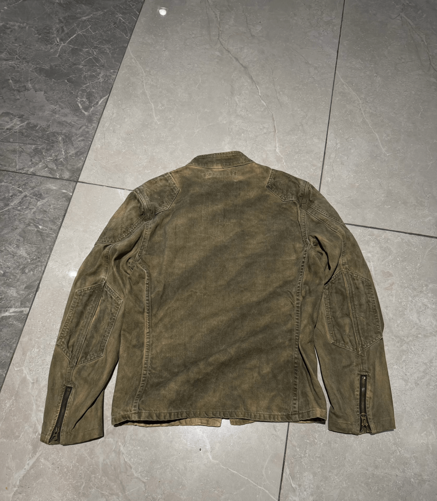 Denim & Supply Ralph Lauren Ralph Lauren Distressed Vintage Mud-Dyed Jacket Size US M / EU 48-50 / 2 - 2 Thumbnail