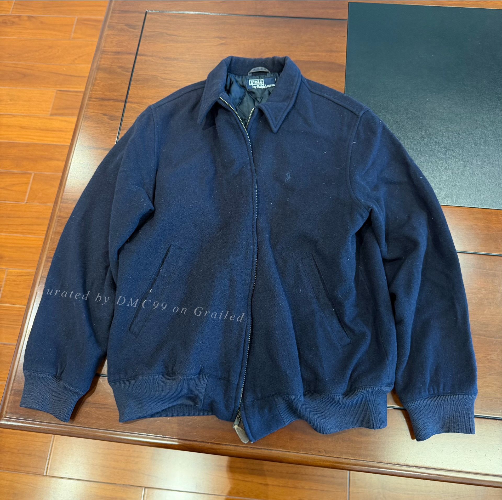 Polo Ralph Lauren Ralph Lauren Wool Padded Vintage Jacket Size US M / EU 48-50 / 2 - 2 Thumbnail