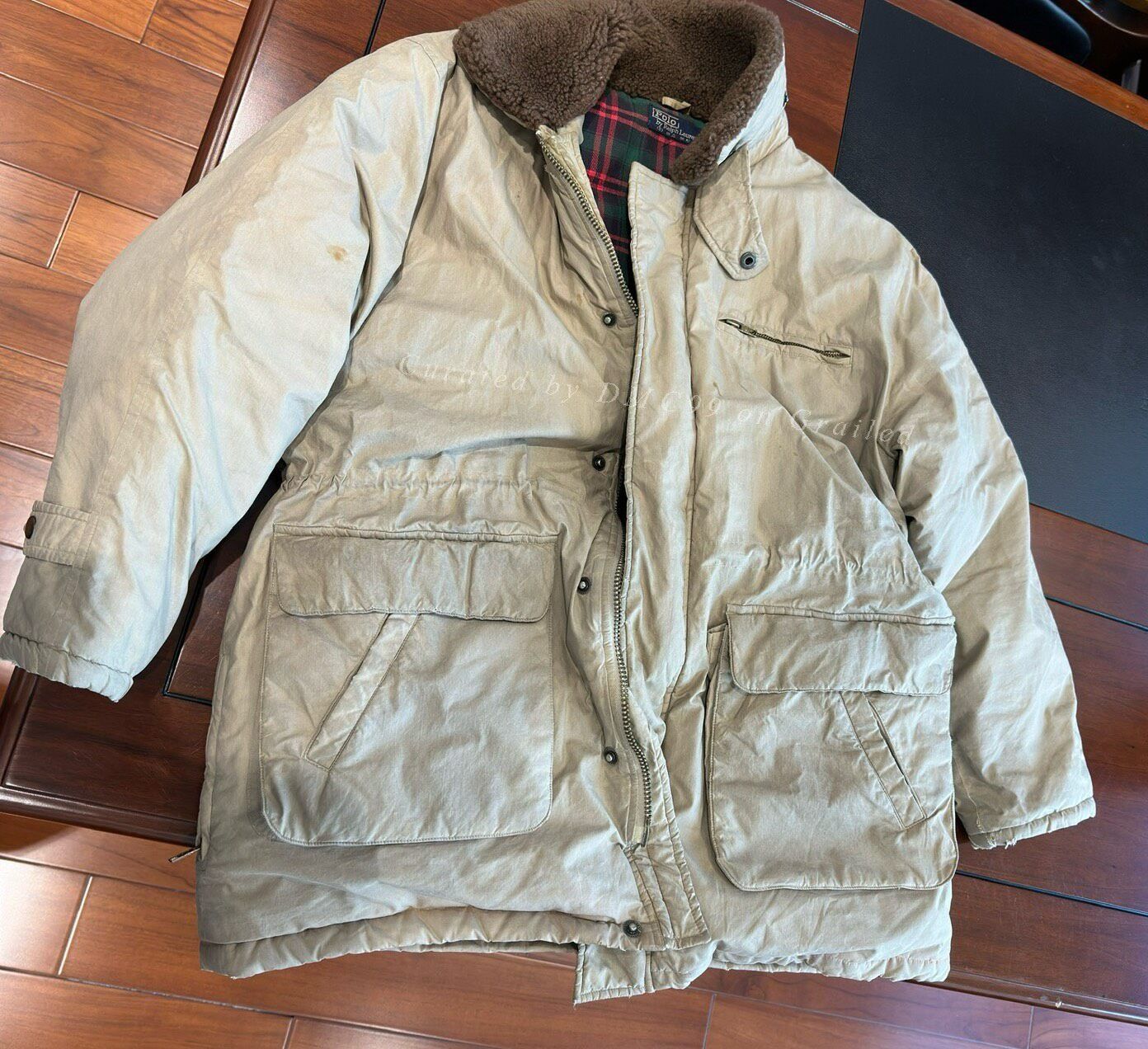Ralph Lauren Ralph Lauren Retro Down Coat Wool Collar Size US M / EU 48-50 / 2 - 2 Thumbnail