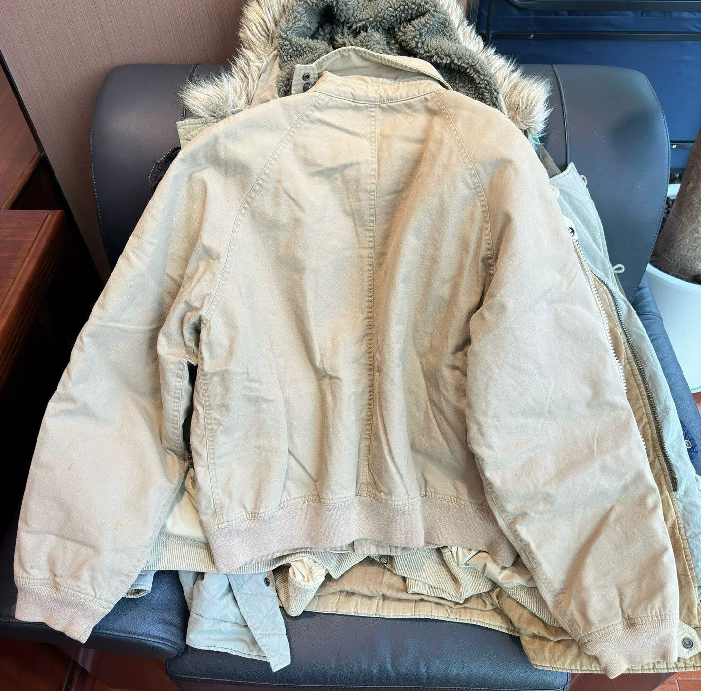 Polo Ralph Lauren Polo Ralph Lauren Padded Bomber Jacket Size US M / EU 48-50 / 2 - 2 Thumbnail