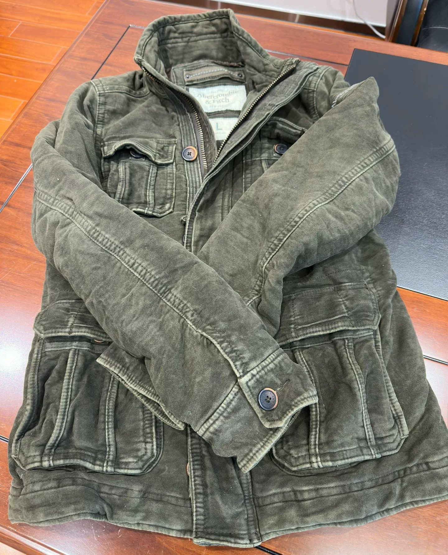 Abercrombie & Fitch Abercrombie Fitch Vintage M65 Jacket Size US M / EU 48-50 / 2 - 4 Thumbnail