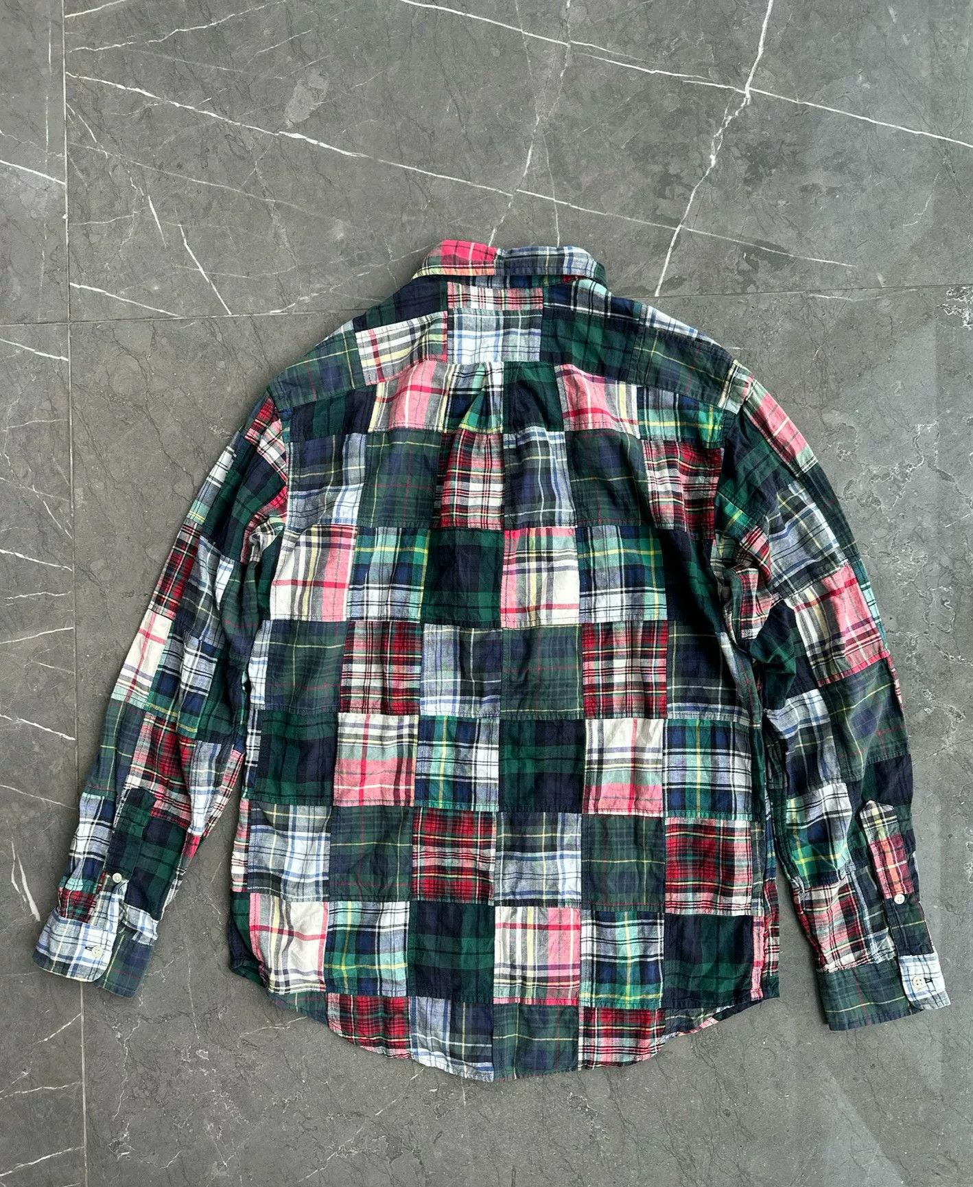 Ralph Lauren Ralph Lauren Patchwork Plaid Shirt Size US M / EU 48-50 / 2 - 2 Thumbnail