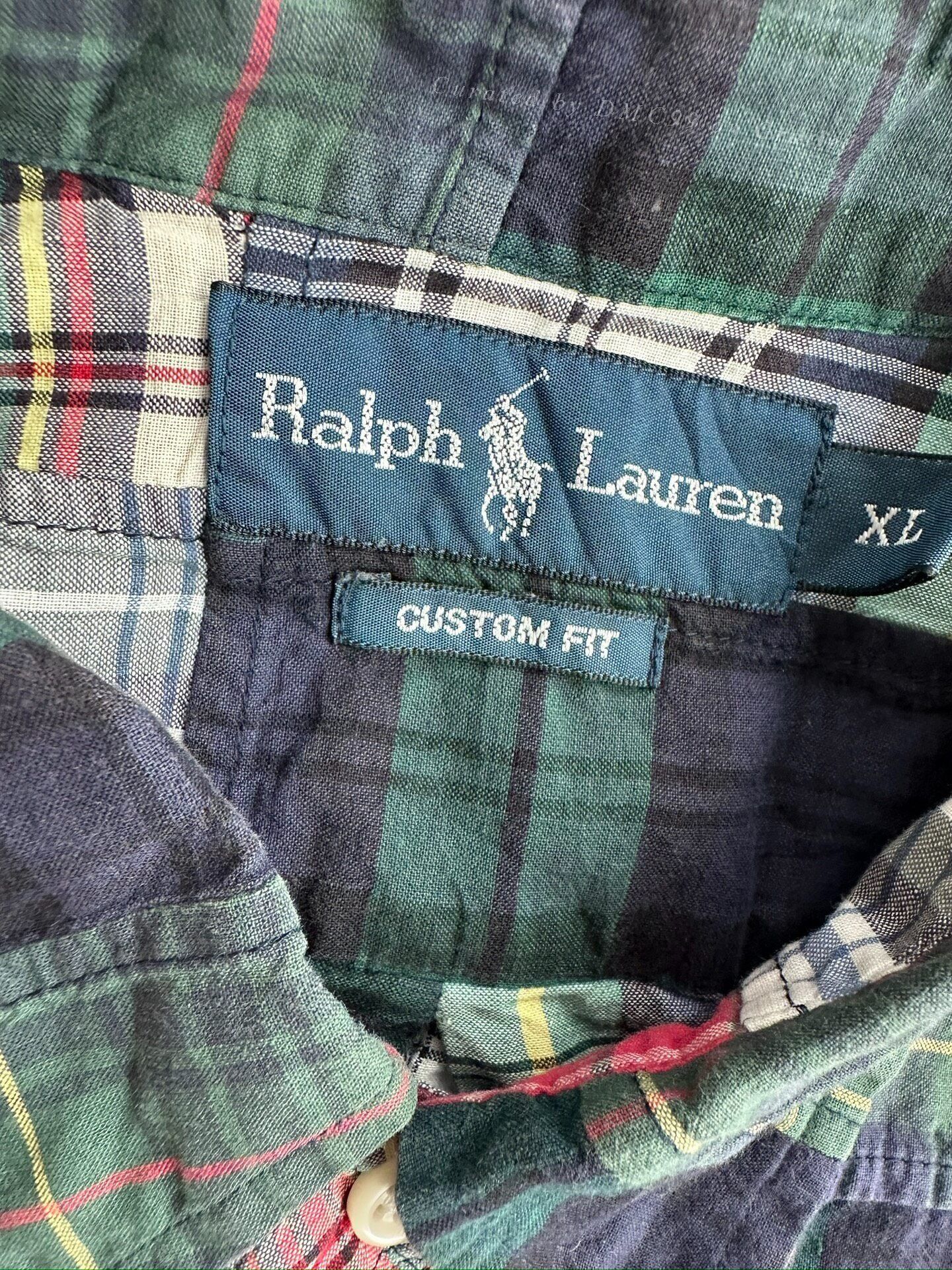 Ralph Lauren Ralph Lauren Patchwork Plaid Shirt Size US M / EU 48-50 / 2 - 5 Thumbnail