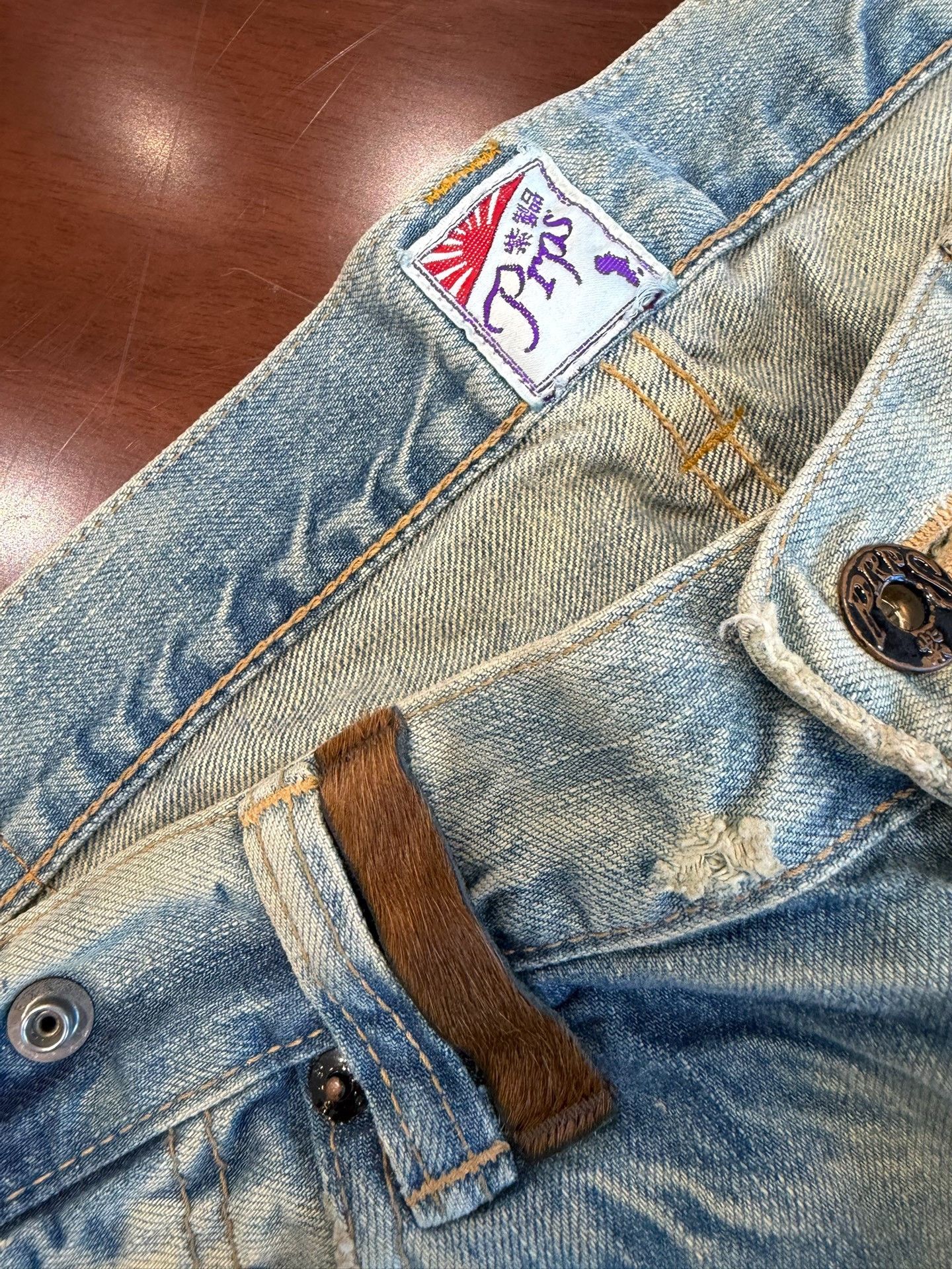 Vintage Rare Men's Jeans P49043X Size US 35 - 7 Thumbnail
