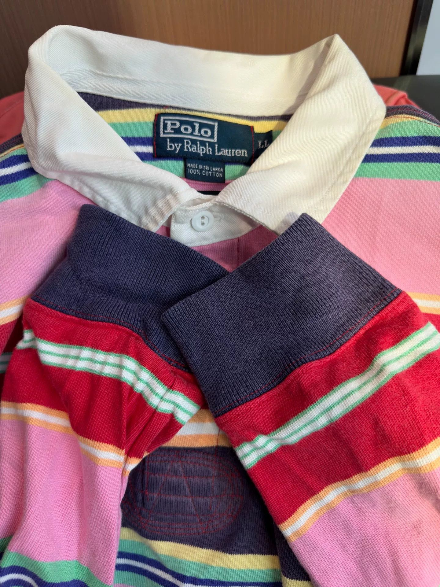 Polo Ralph Lauren Polo by Ralph Lauren Classic Striped Long Sleeve Polo Size US M / EU 48-50 / 2 - 3 Thumbnail