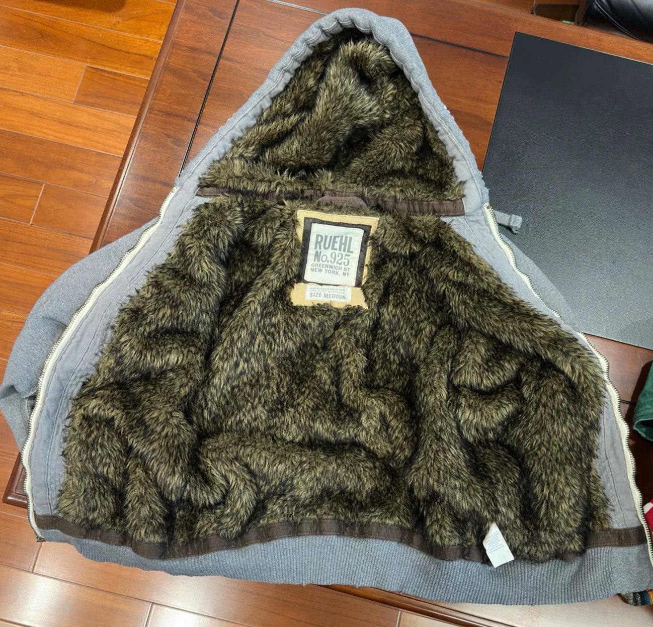 Ruehl No. 925 Abercrombie Ruehl Fleece Hoodie Size US M / EU 48-50 / 2 - 7 Thumbnail