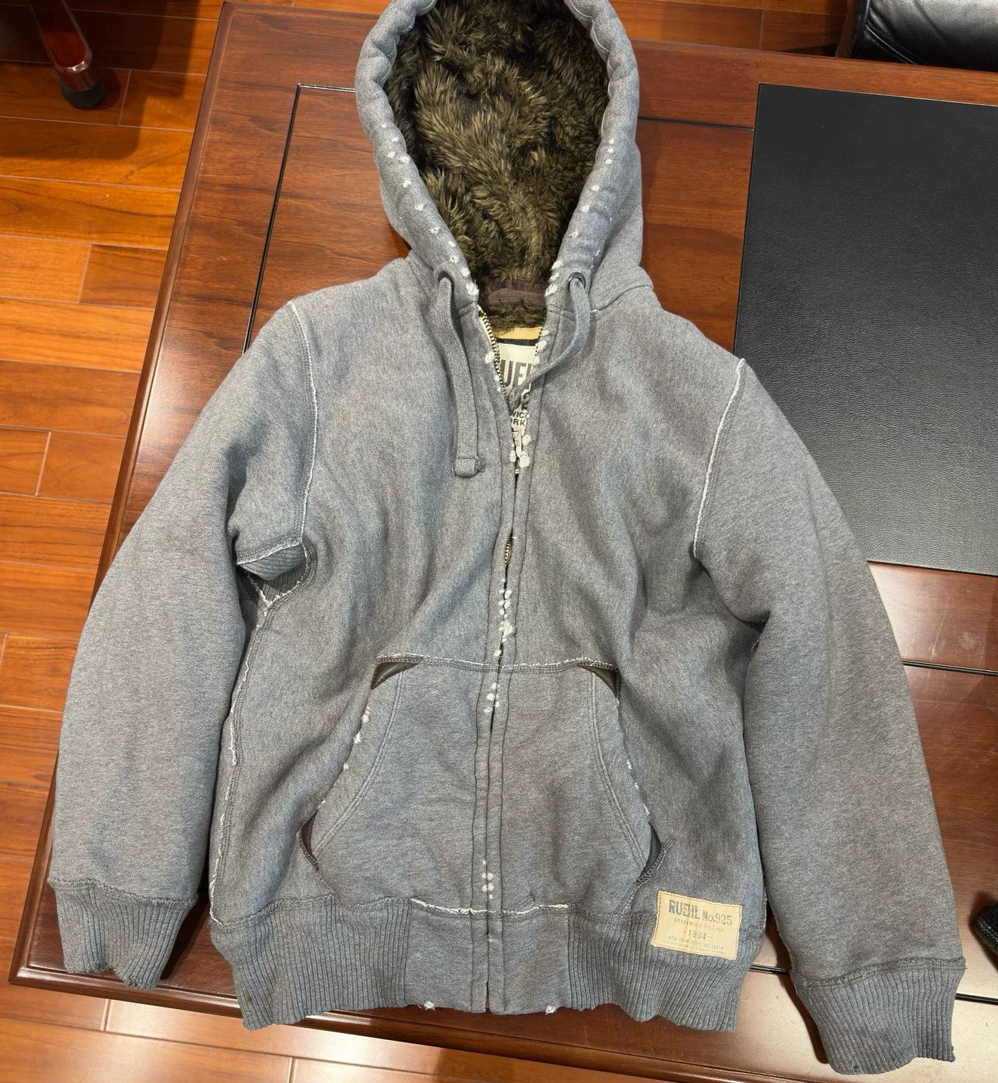 Ruehl No. 925 Abercrombie Ruehl Fleece Hoodie Size US M / EU 48-50 / 2 - 8 Thumbnail