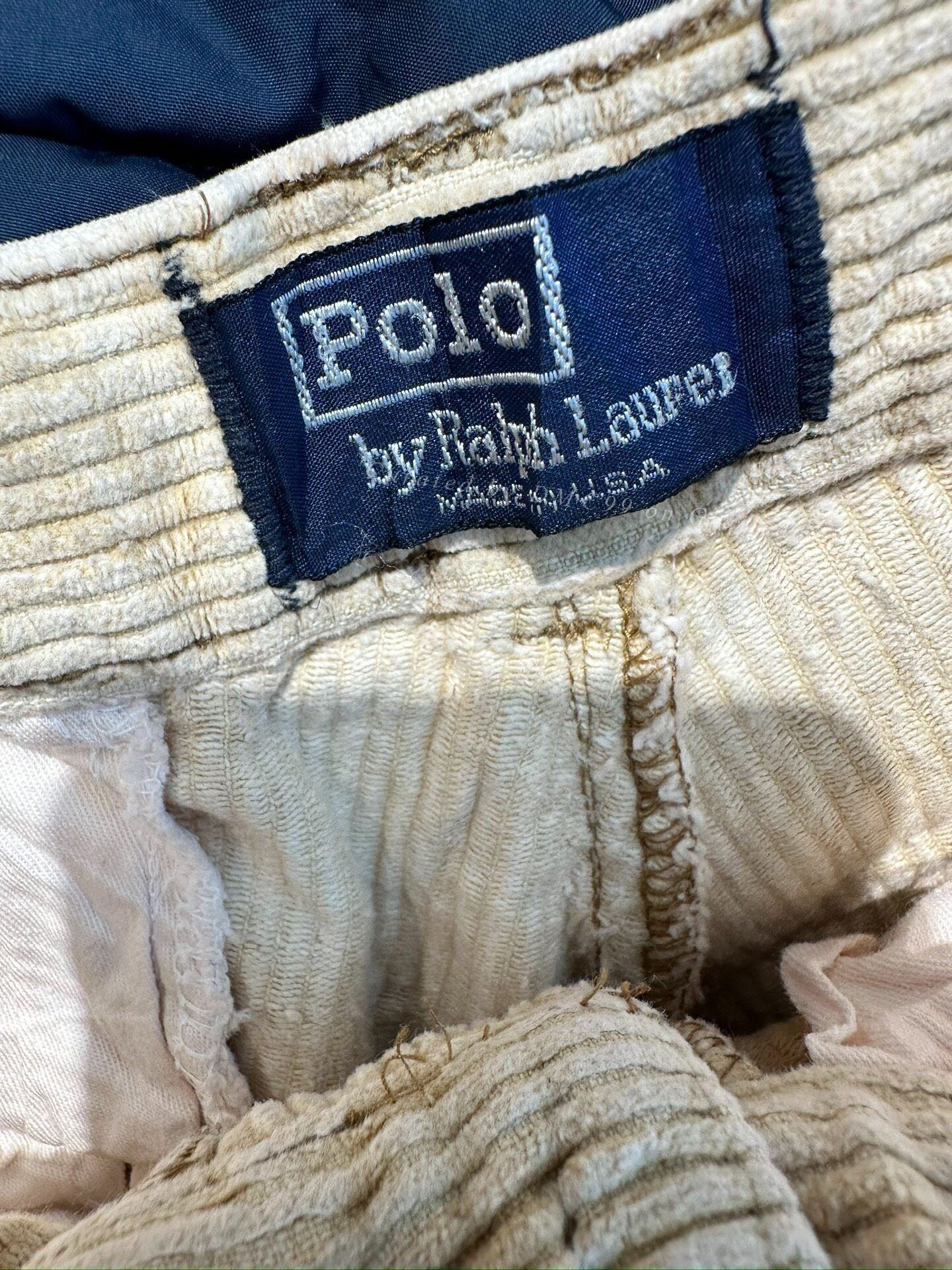 Polo Ralph Lauren Ralph Lauren Vintage American Corduroy Pants Size US 28 / EU 44 - 3 Thumbnail