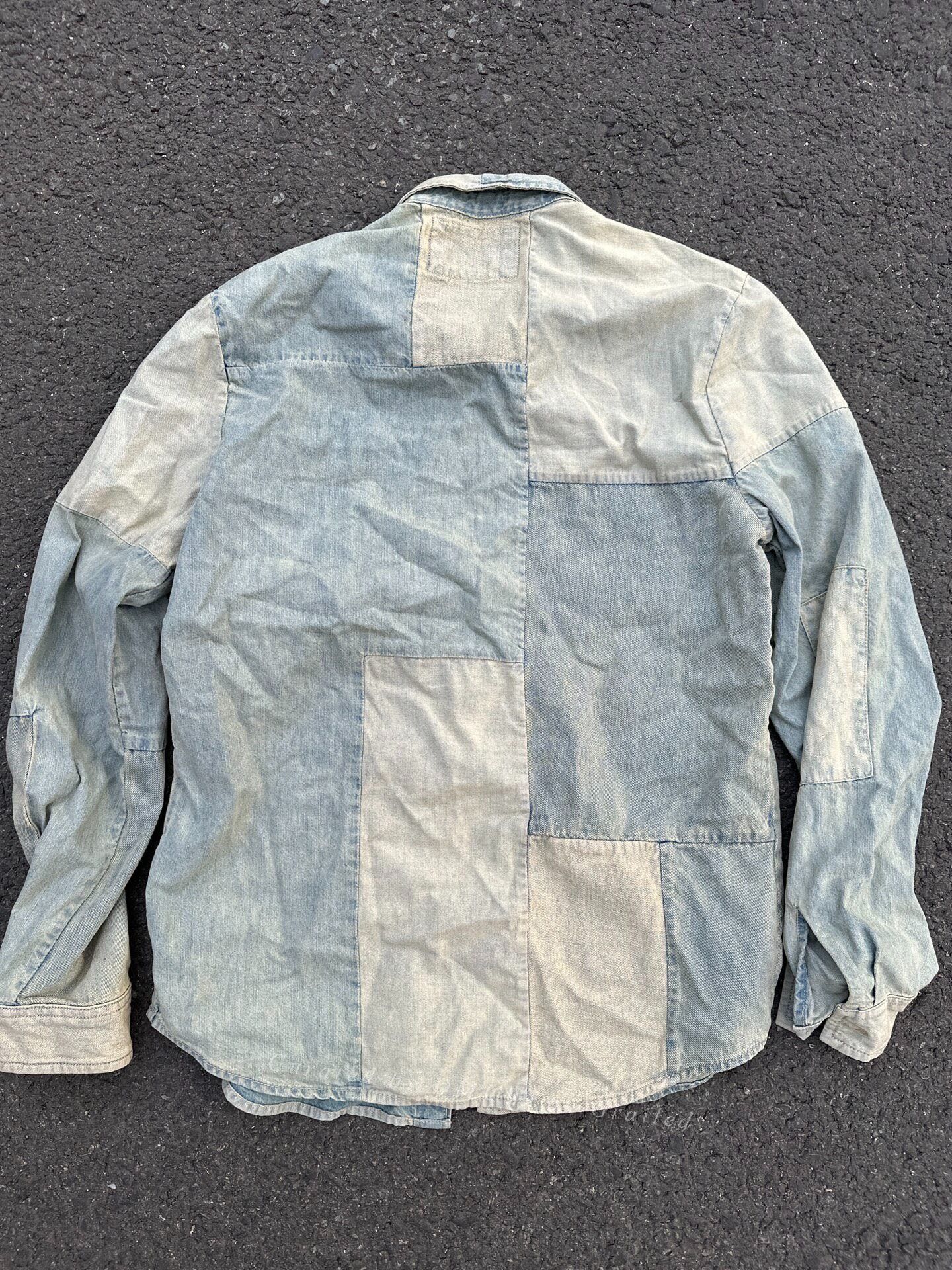 Vintage Japanese Vintage Patchwork Shirt Size US M / EU 48-50 / 2 - 6 Thumbnail