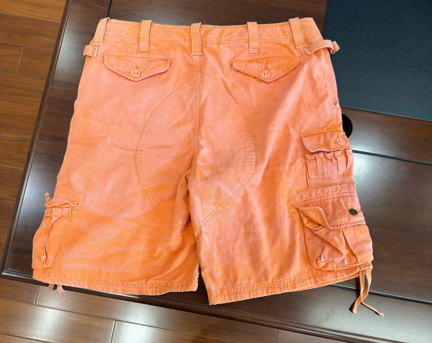 Polo Ralph Lauren Ralph Lauren Orange Multi-Pocket Vintage Shorts Size US 36 / EU 52 - 3 Thumbnail
