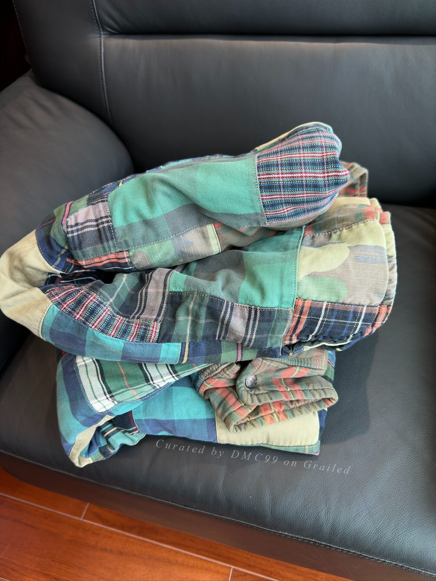 Ralph Lauren Ralph Lauren Patchwork Thick Shirt Jacket Size US M / EU 48-50 / 2 - 3 Thumbnail