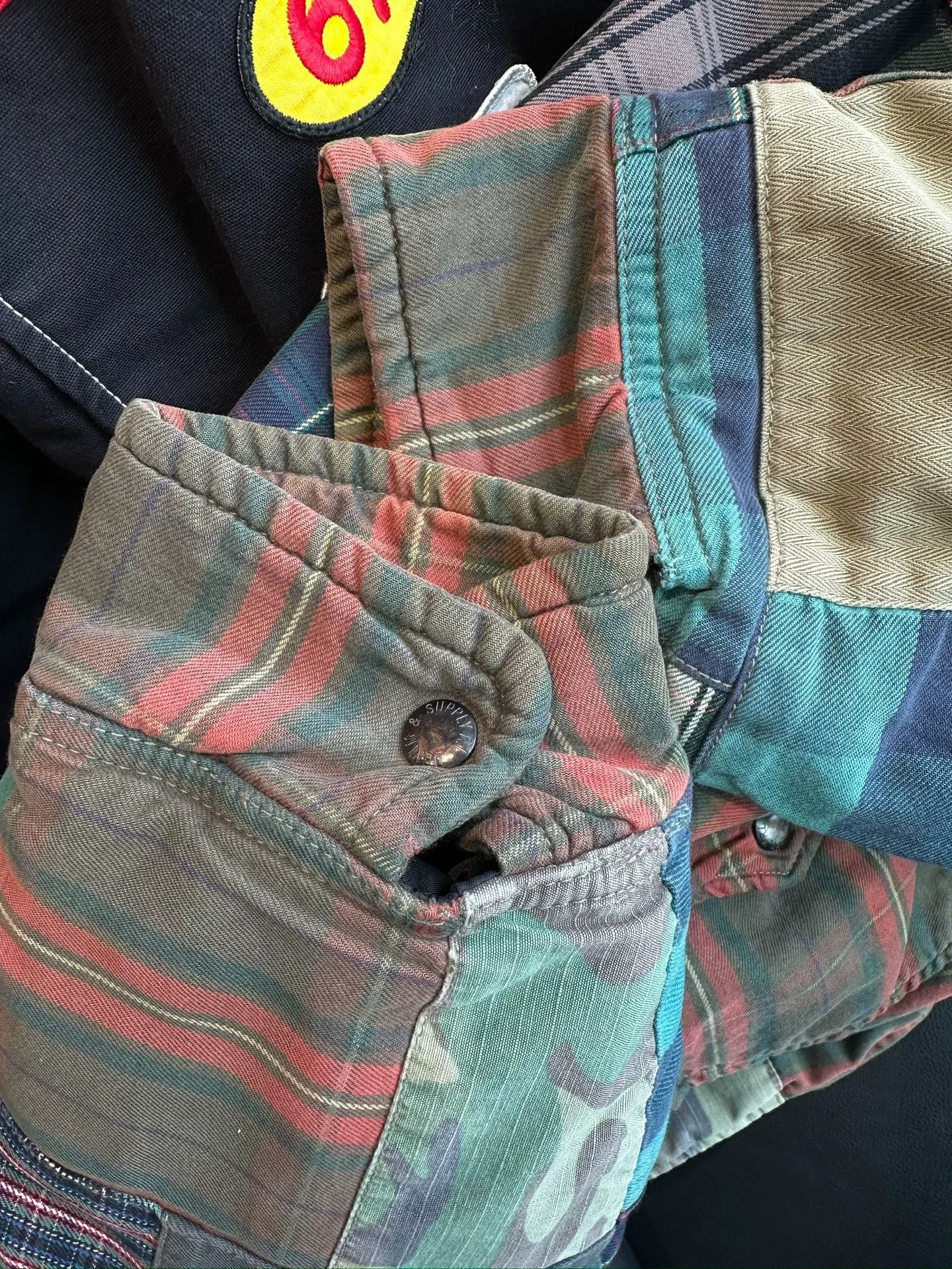 Ralph Lauren Ralph Lauren Patchwork Thick Shirt Jacket Size US M / EU 48-50 / 2 - 5 Thumbnail