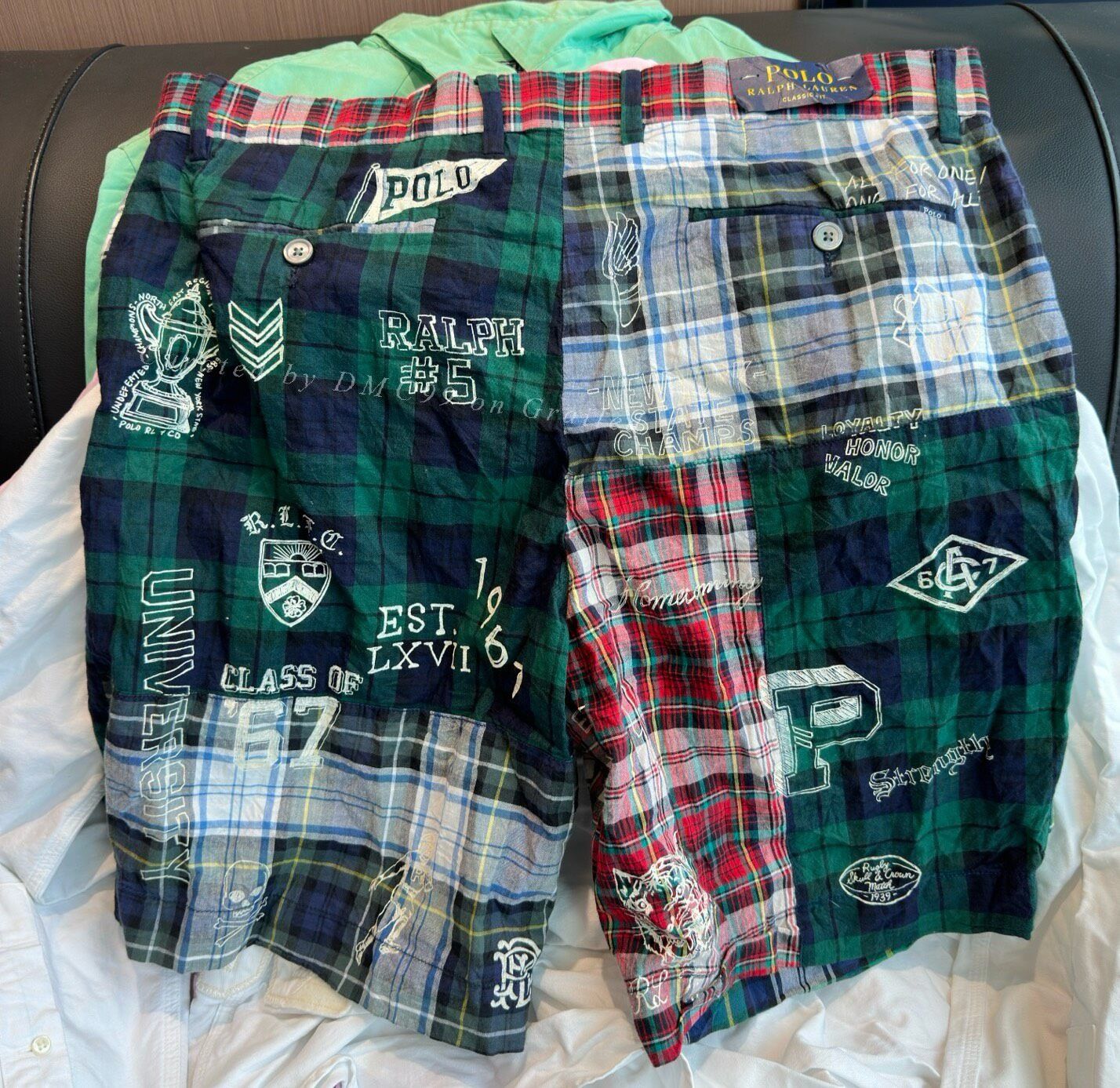 Ralph Lauren Ralph Lauren Patchwork Graffiti Shorts Size US 30 / EU 46 - 4 Thumbnail