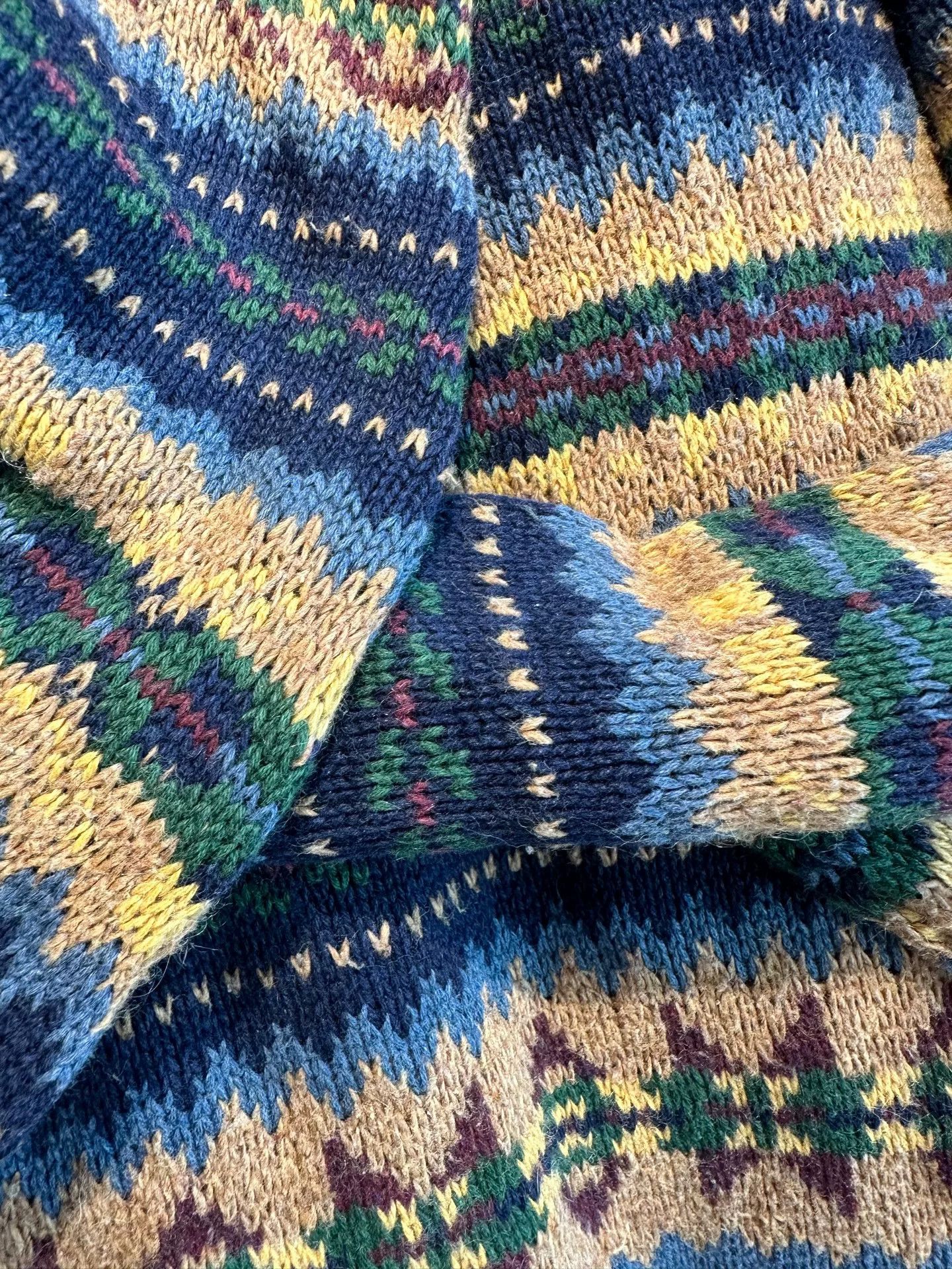 Ralph Lauren Ralph Lauren Vintage Fair Isle Wool Sweater Size US M / EU 48-50 / 2 - 5 Thumbnail