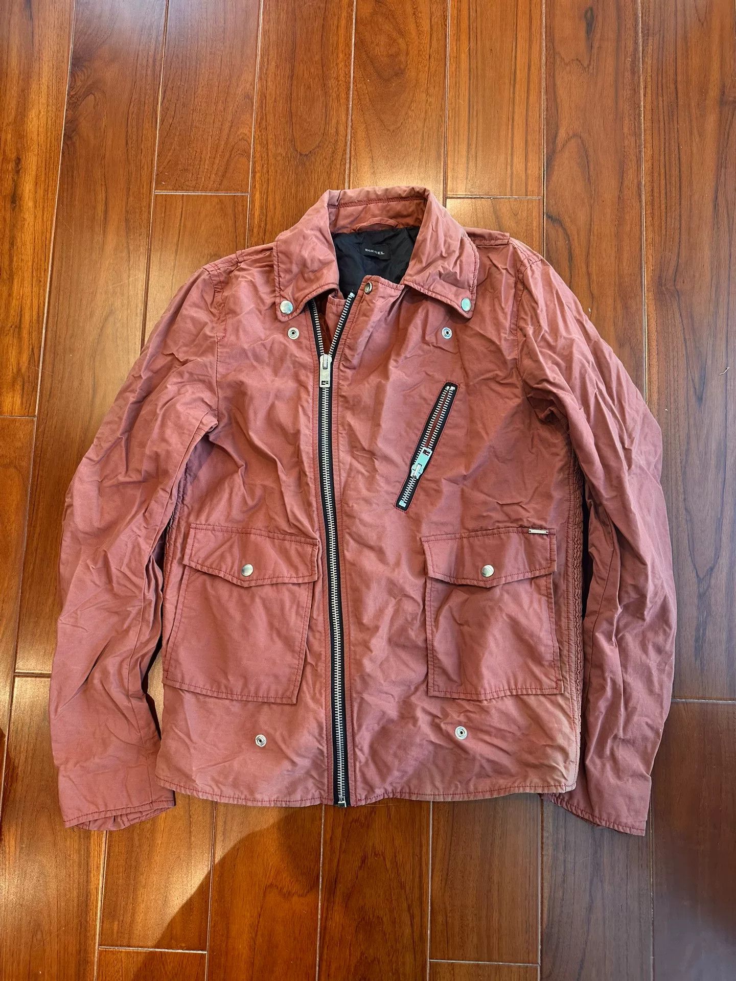 Diesel Diesel Salmon Vintage Motorcycle Jacket Size US M / EU 48-50 / 2 - 4 Thumbnail