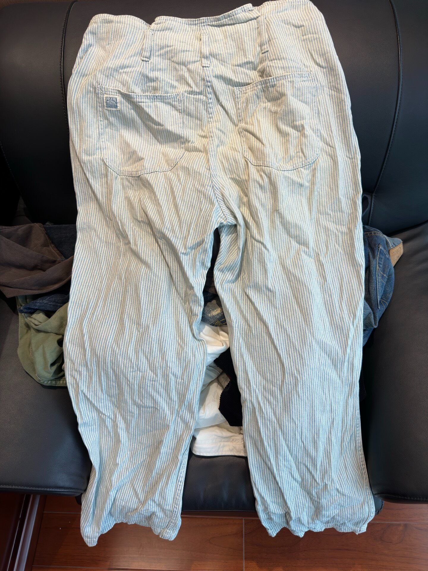 Polo Ralph Lauren Ralph Lauren Railway Stripe Casual Pants Size US 44 / EU 60 - 5 Thumbnail