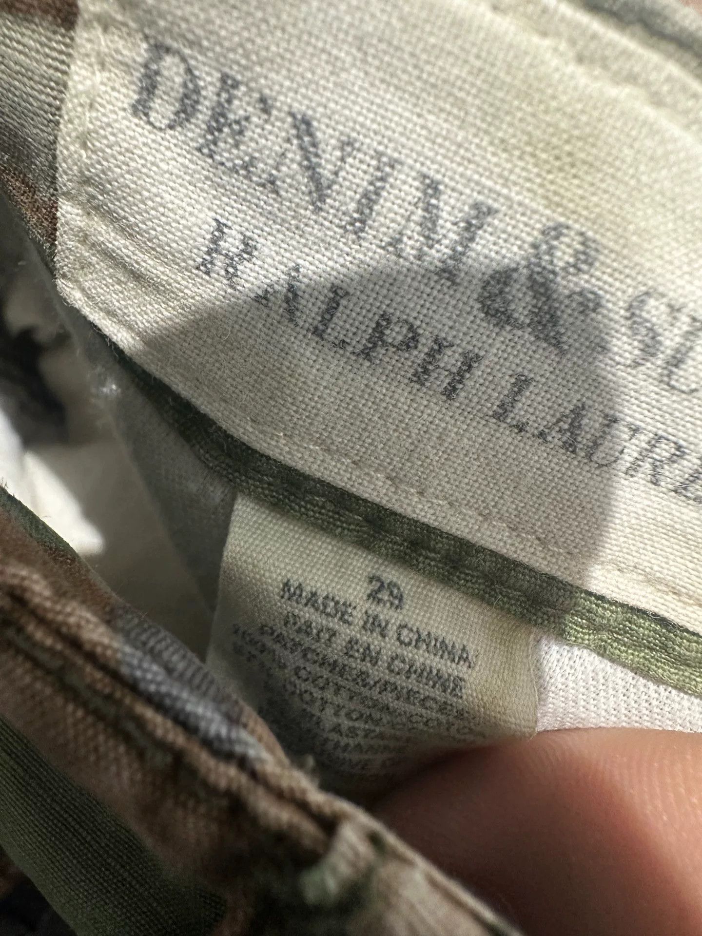 Denim & Supply Ralph Lauren Ralph Lauren Camouflage Cargo Pants Size US 32 / EU 48 - 3 Thumbnail