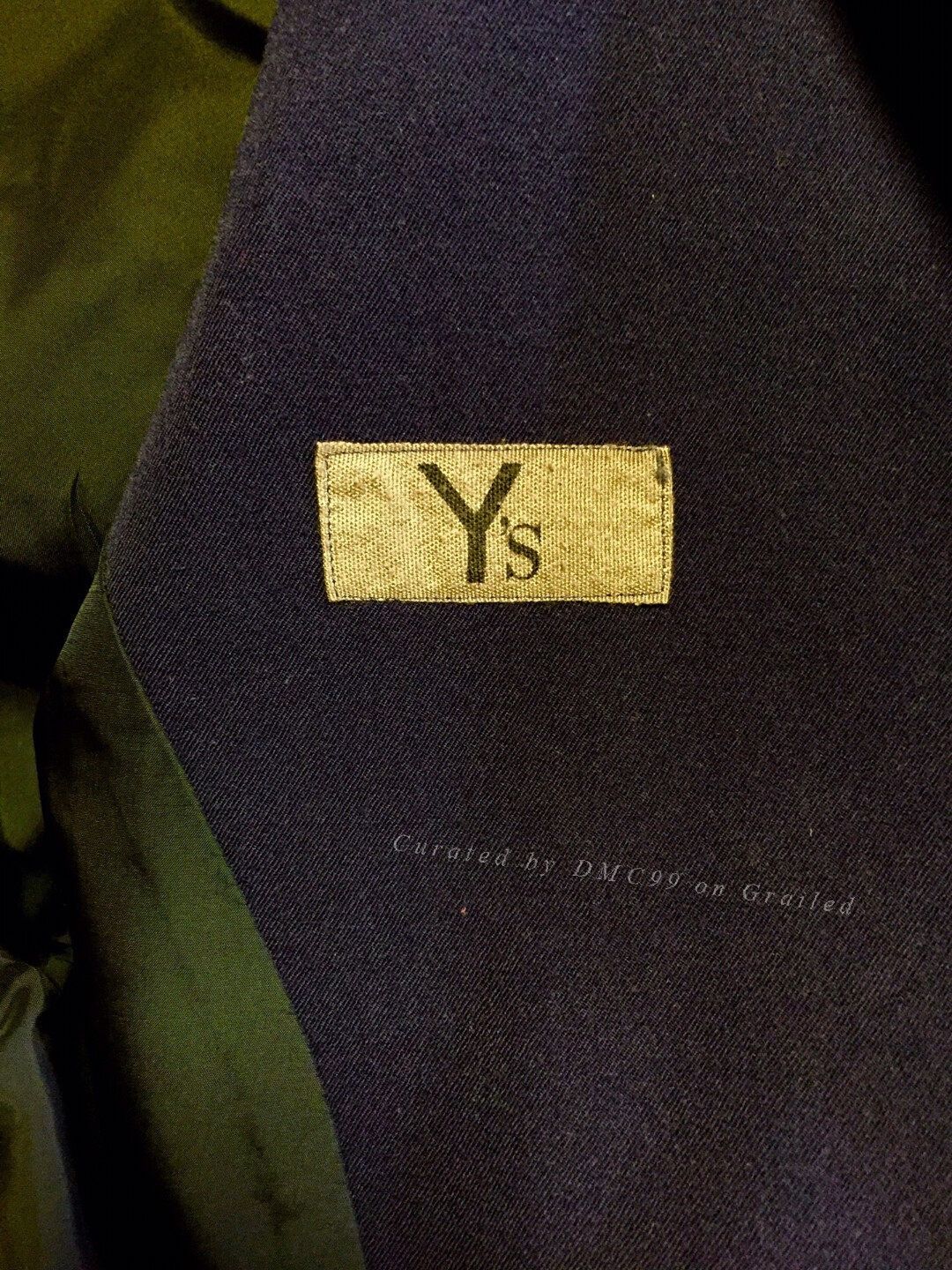 Yohji Yamamoto Yohji Yamamoto Y's Collarless Wool Blazer Size US M / EU 48-50 / 2 - 3 Thumbnail