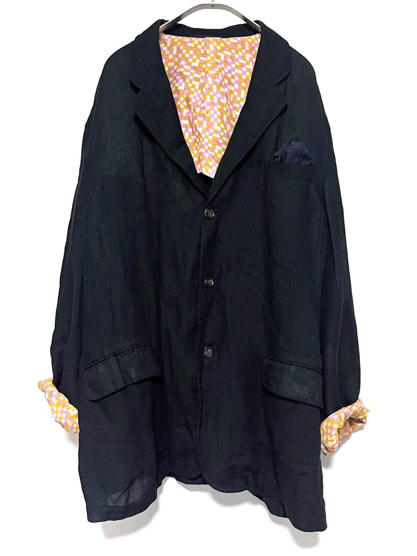 Comme des Garcons Comme des Garçons Black Loose Blazer Size US M / EU 48-50 / 2 - 4 Thumbnail