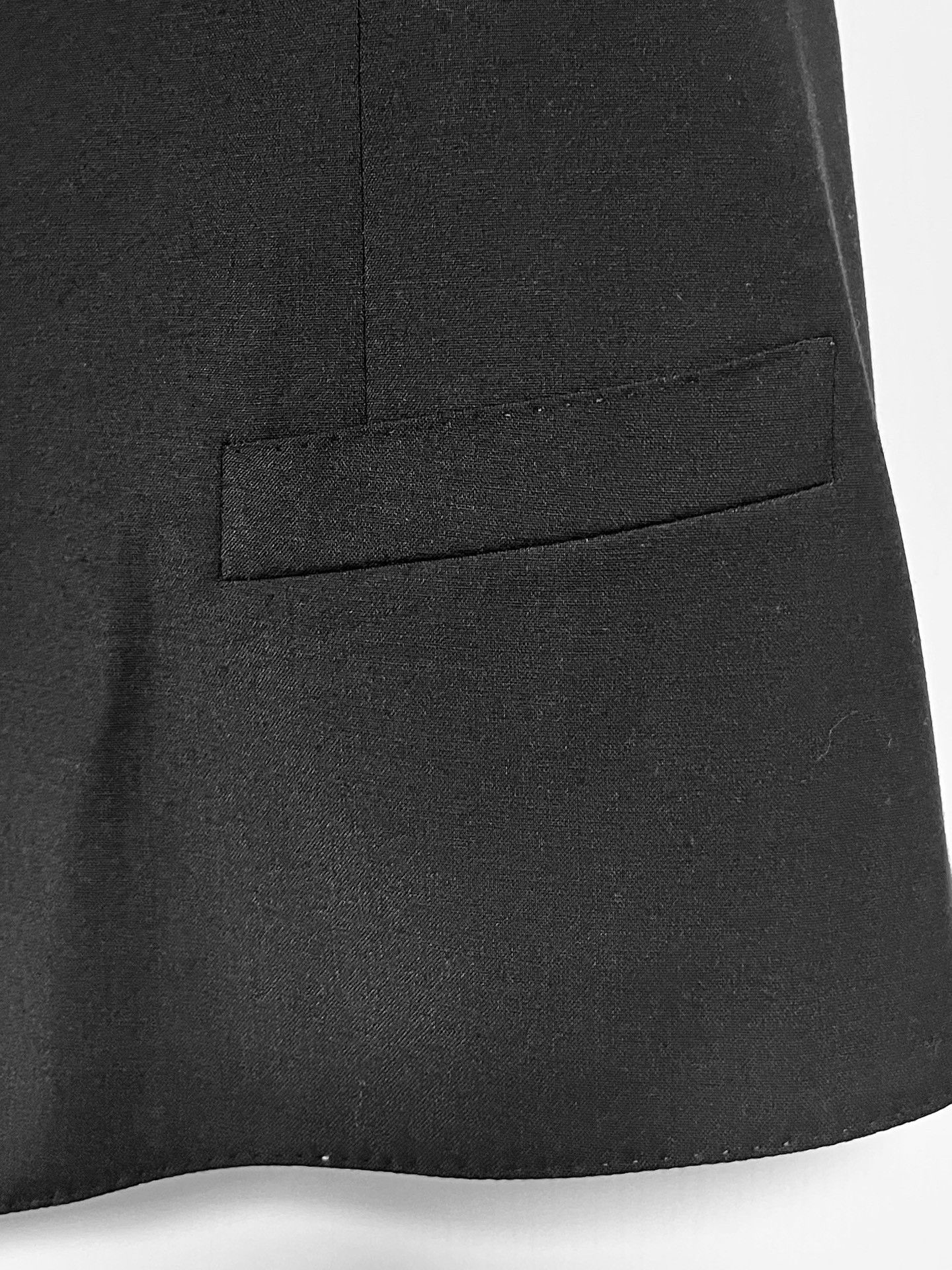 Dolce & Gabbana Dolce & Gabbana Men's Black Wool Vest Size US M / EU 48-50 / 2 - 2 Thumbnail