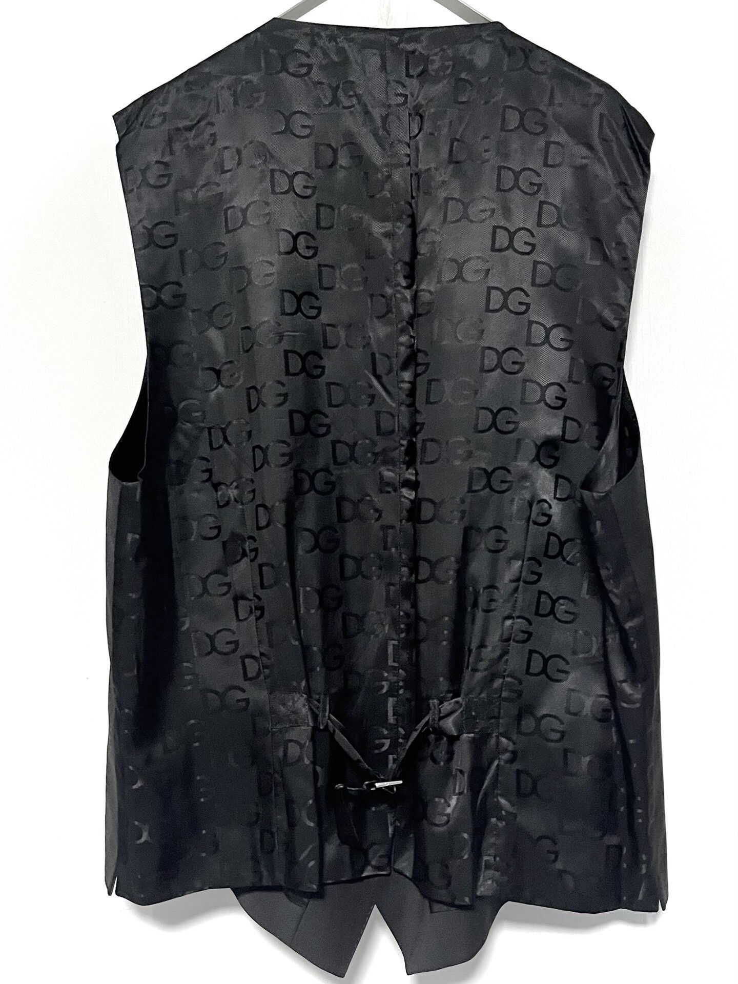 Dolce & Gabbana Dolce & Gabbana Men's Black Wool Vest Size US M / EU 48-50 / 2 - 4 Thumbnail