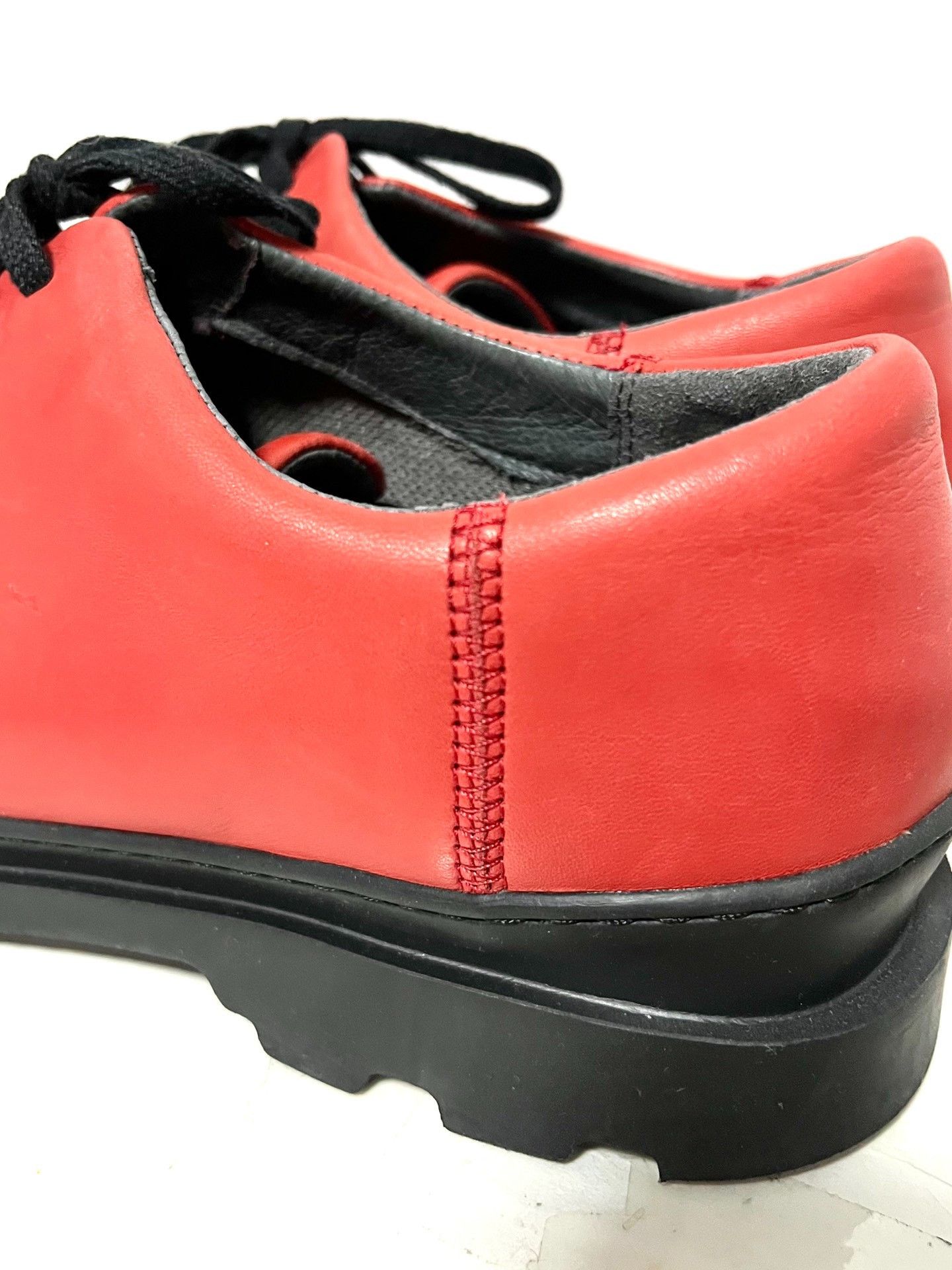 Camper Camper X32 Red Leather Casual Shoes Size US 10 / EU 43 - 2 Thumbnail