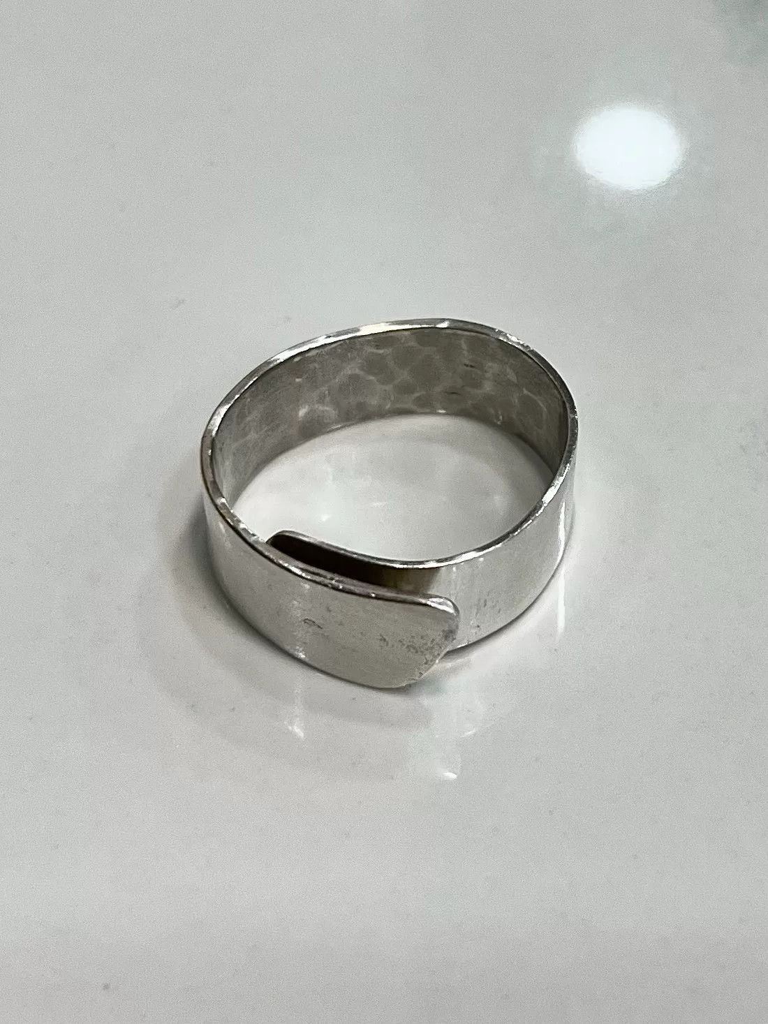 Jil Sander Jil Sander 925 Silver Adjustable Ring Size ONE SIZE - 7 Thumbnail