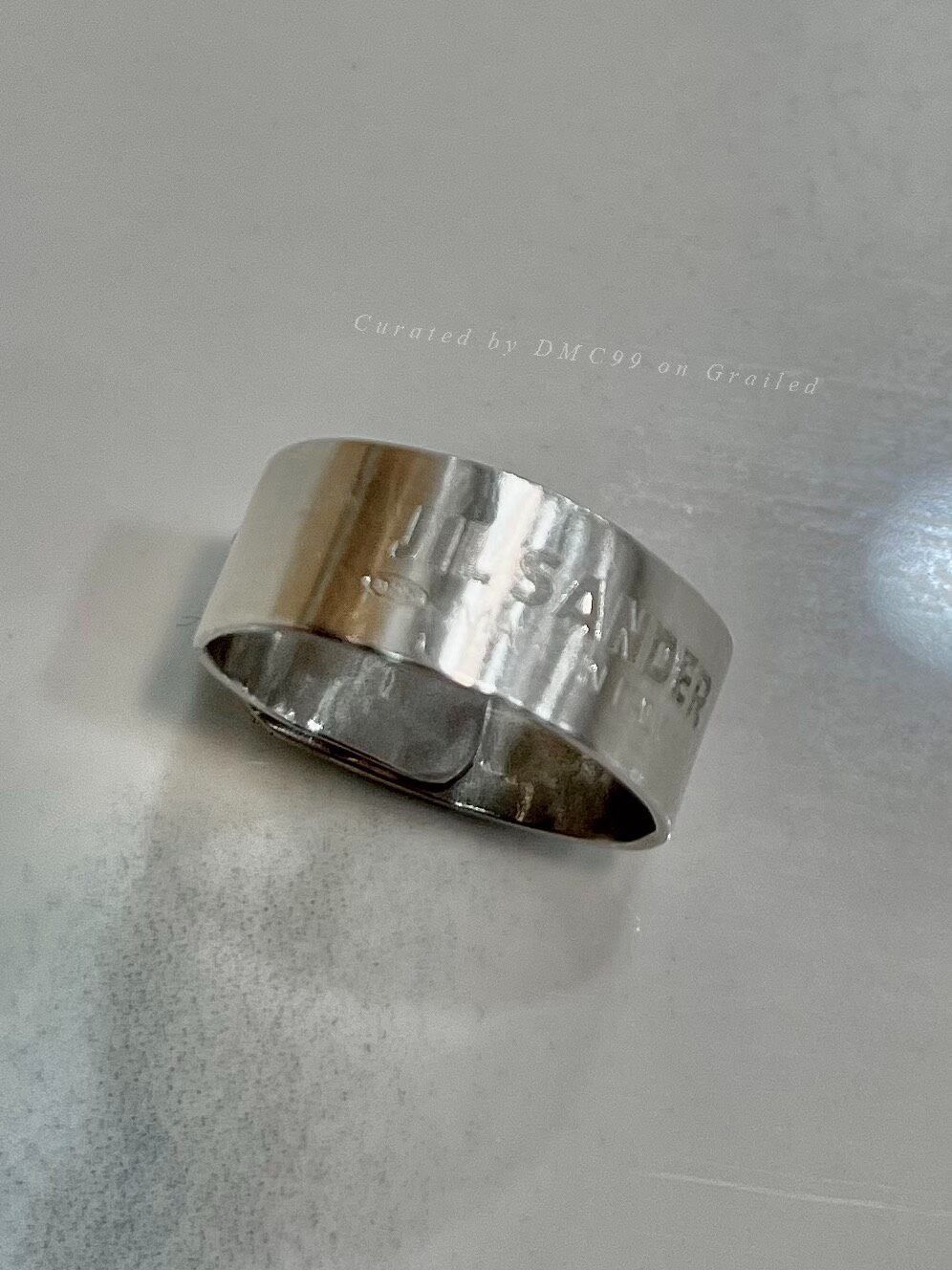 Jil Sander Jil Sander 925 Silver Adjustable Ring Size ONE SIZE - 2 Thumbnail