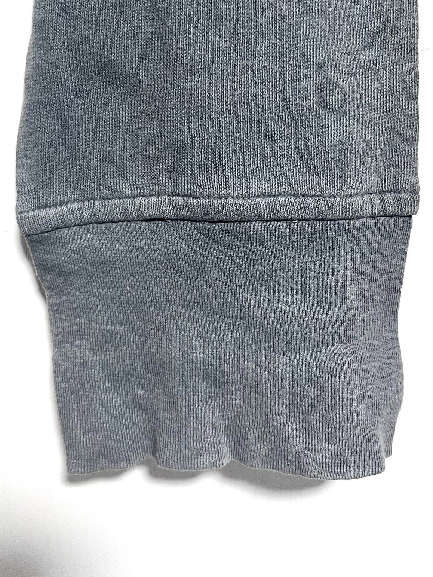 Yohji Yamamoto Yohji Yamamoto Y's Washed Gradient Gray Long-Sleeve T-Shirt Size M / US 6-8 / IT 42-44 - 4 Thumbnail