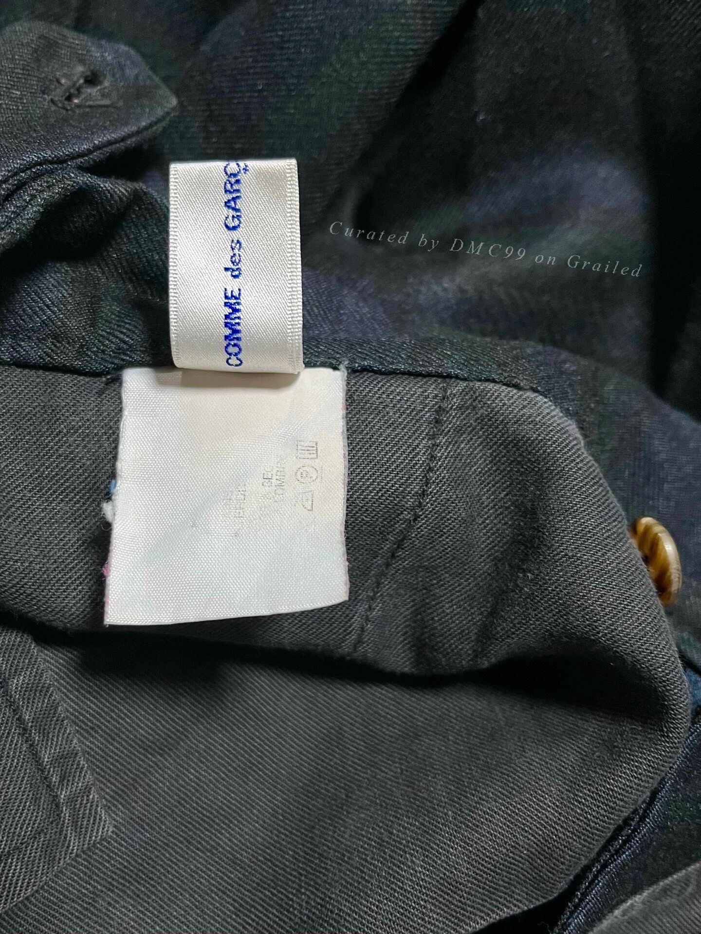 Comme des Garcons Comme des Garcons SHIRT Green Plaid Cropped Pants Size US 39 - 8 Thumbnail