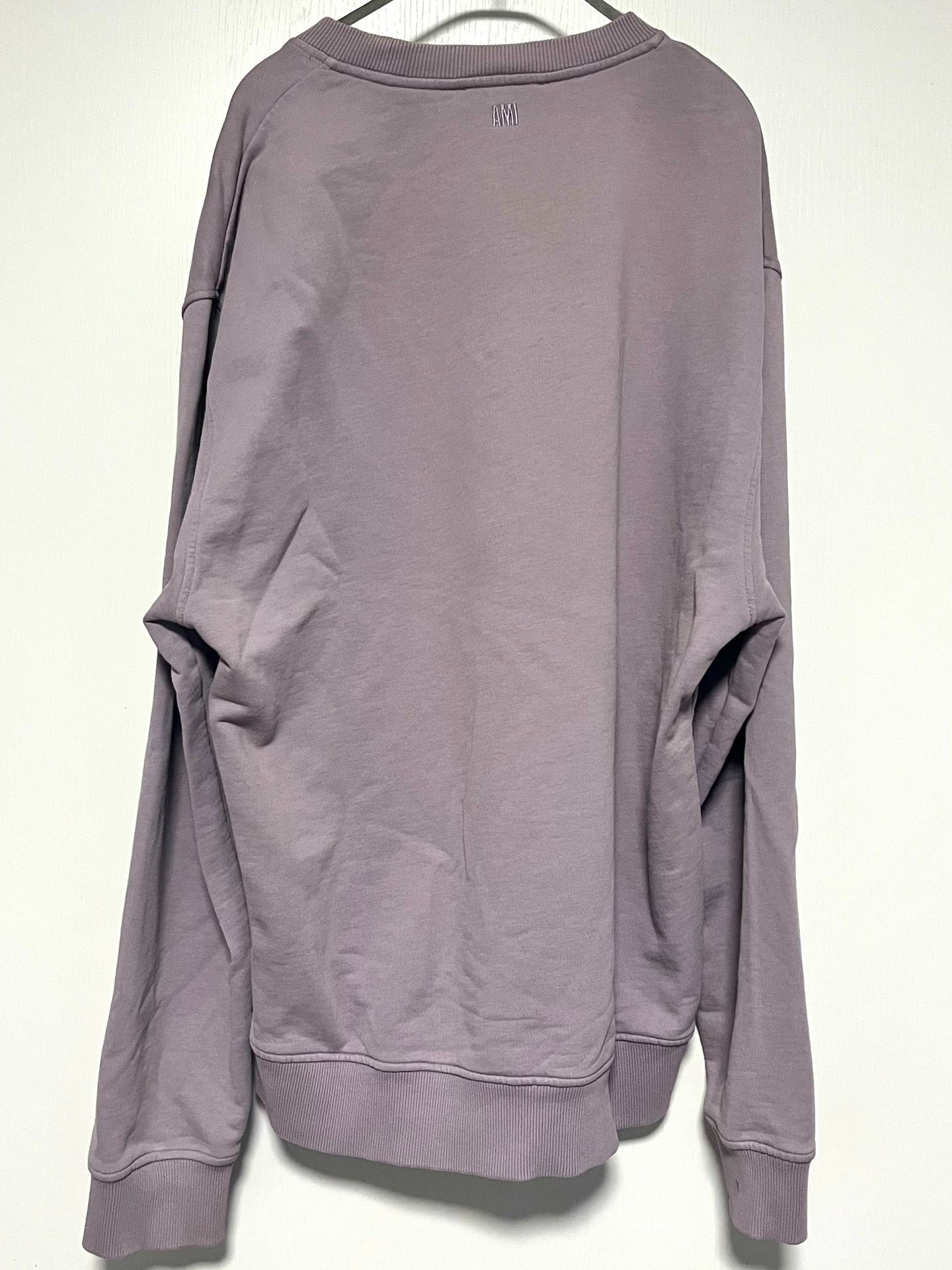 AMI AMI Alexandre Mattiussi Heart Embroidered Sweatshirt Size US XXL / EU 58 / 5 - 4 Thumbnail