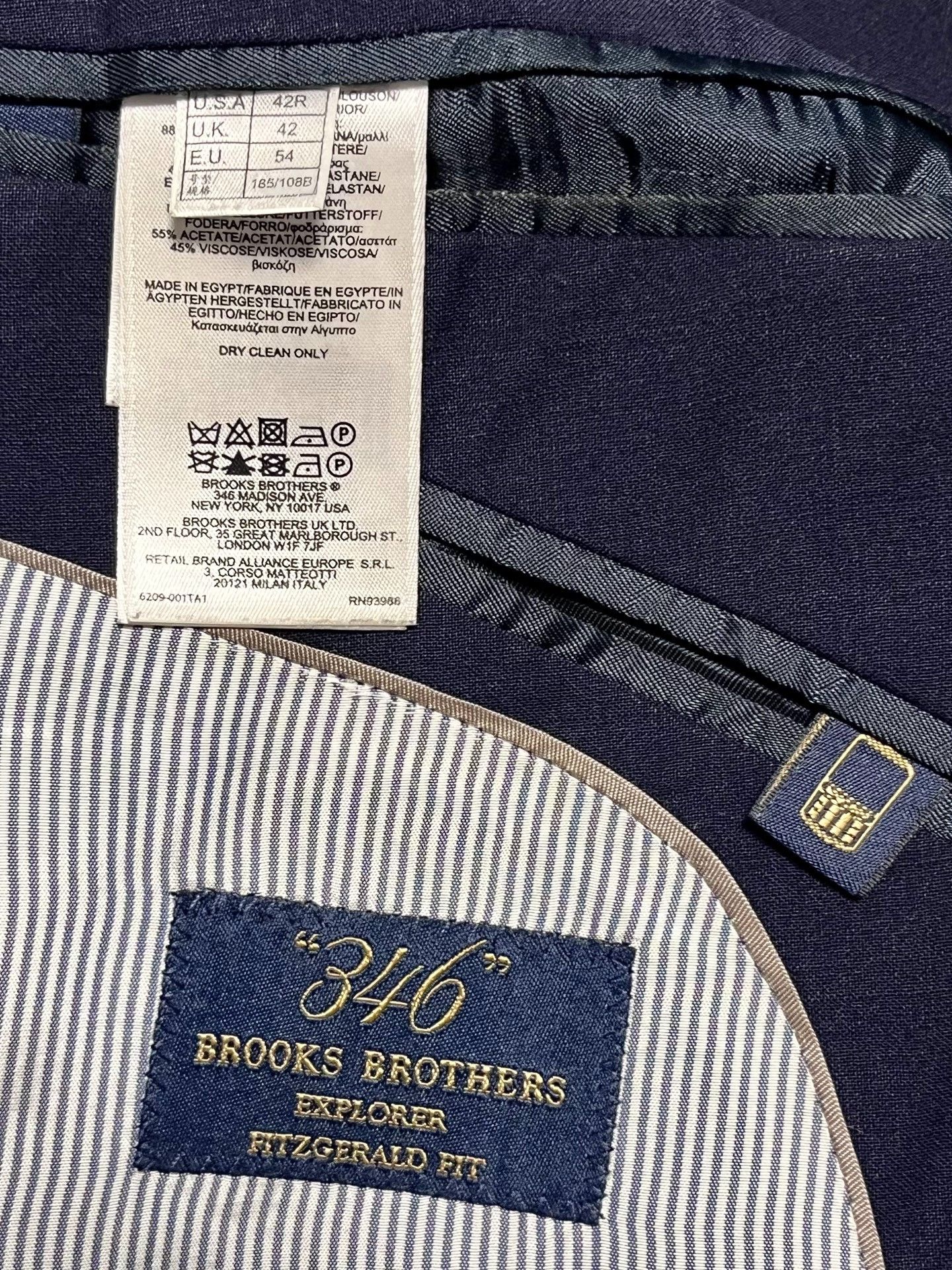 Brooks Brothers Brooks Brothers Cityboy Loose Fit Blazer Size US XS / EU 42 / 0 - 8 Thumbnail