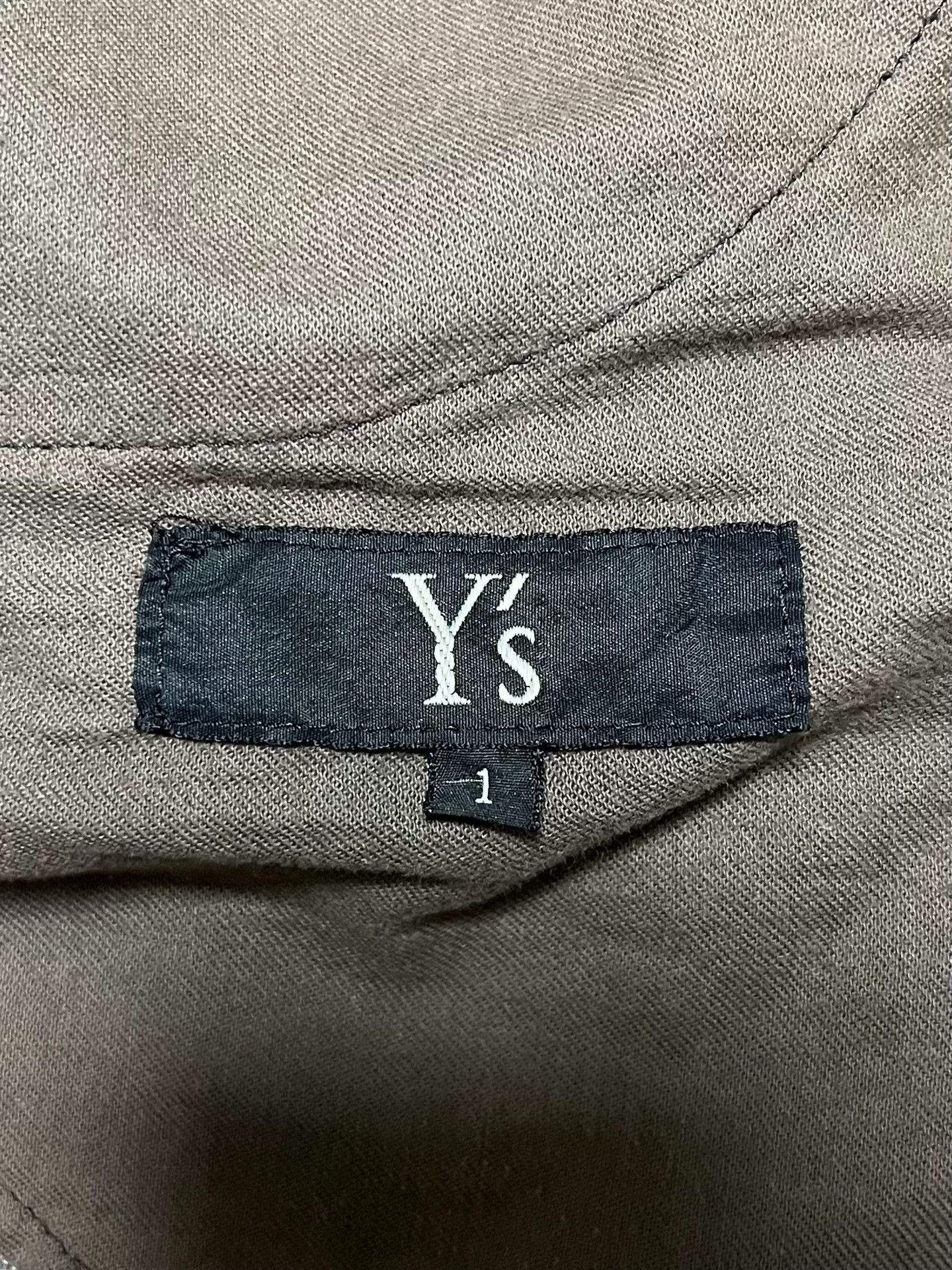 Yohji Yamamoto Yohji Yamamoto Y's Jacquard Cropped Pants Size 22" - 7 Thumbnail