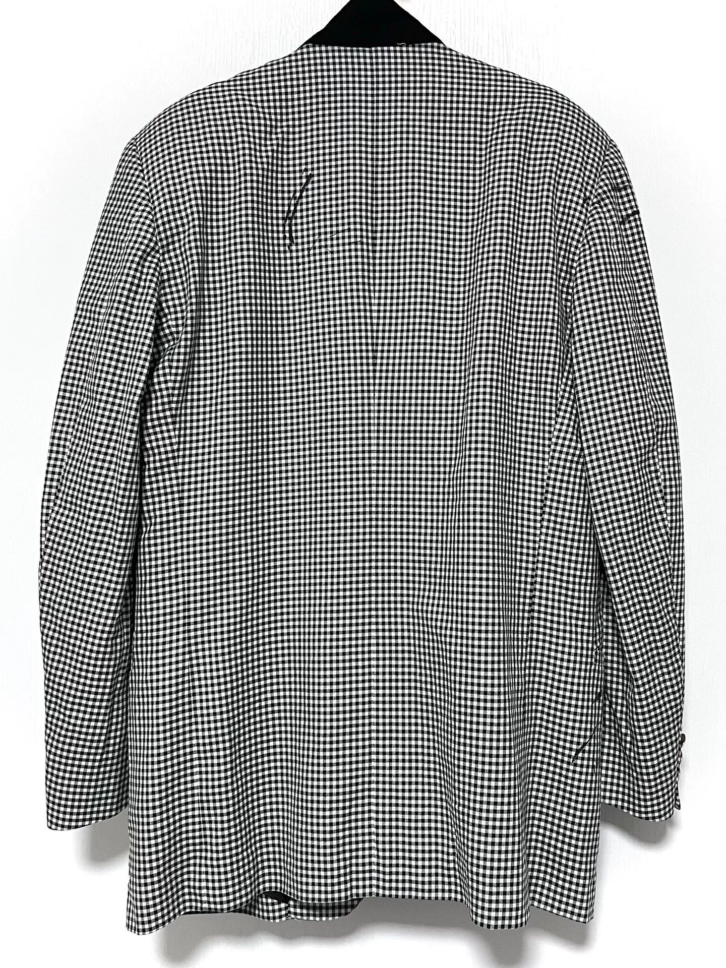 Versus Versace Versus Checkered Loose Fit Blazer Size US L / EU 52-54 / 3 - 6 Thumbnail