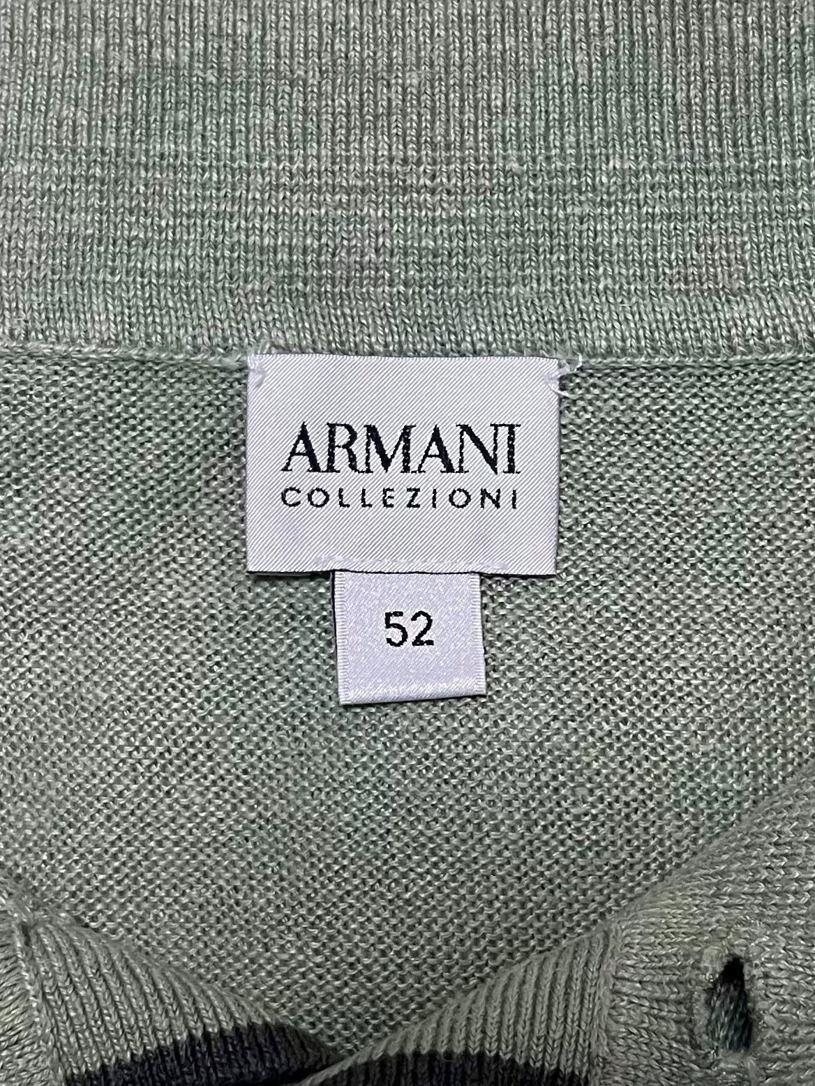 Armani Armani Collezioni Linen Polo Shirt Size US L / EU 52-54 / 3 - 2 Thumbnail