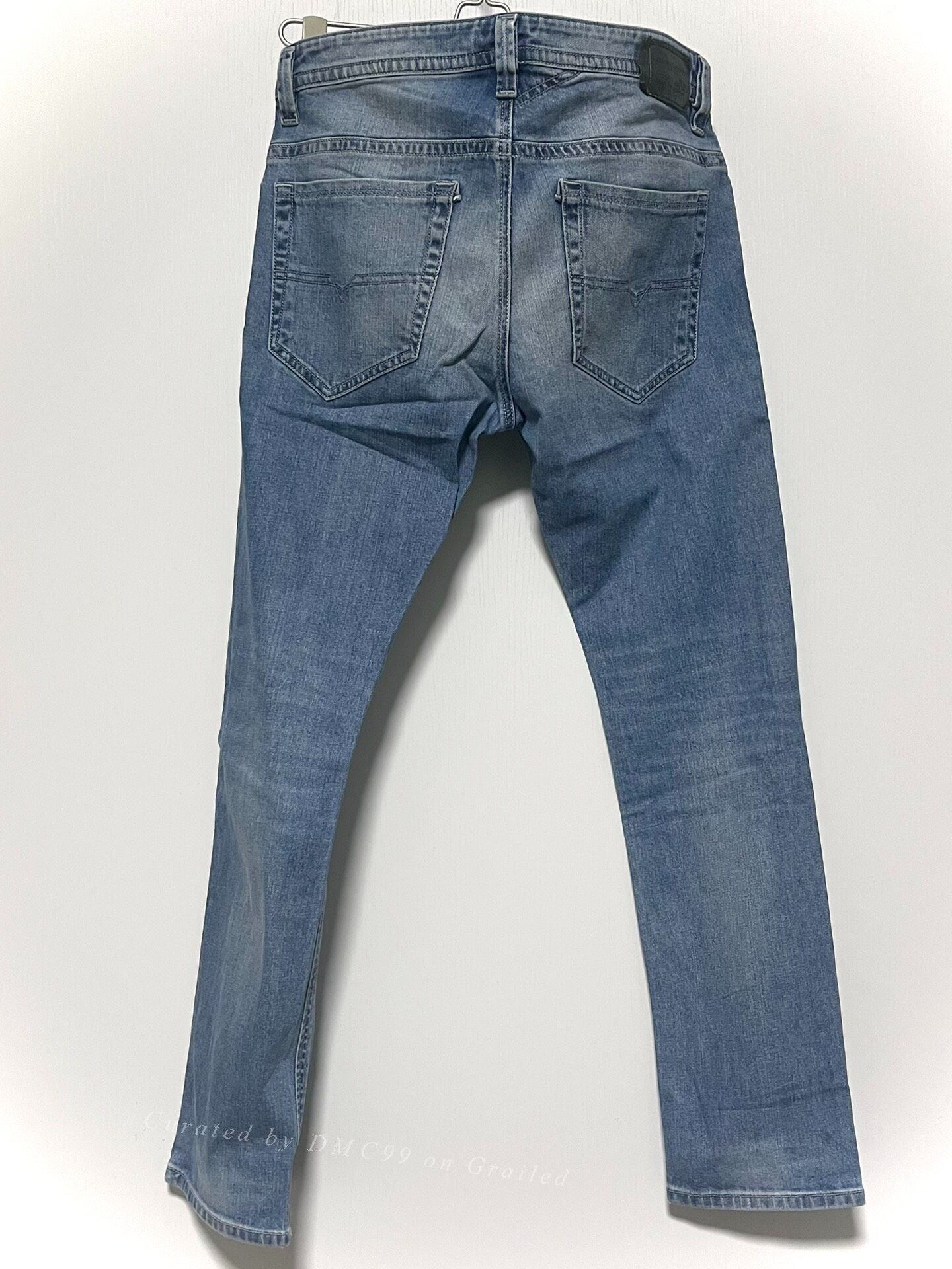 Diesel Diesel Washed Blue Slim Fit Jeans Size US 31 - 4 Thumbnail