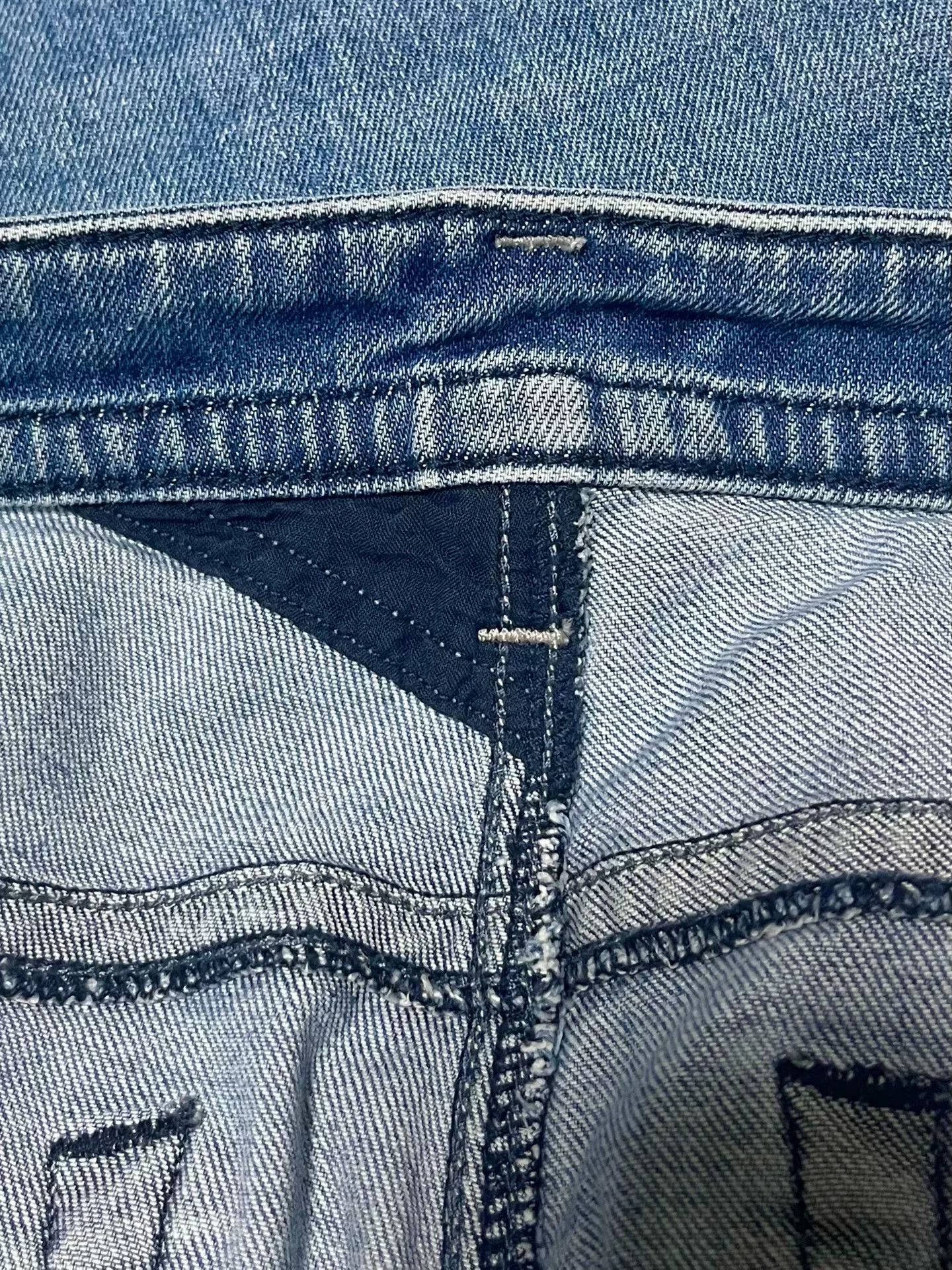 Diesel Diesel Washed Blue Slim Fit Jeans Size US 31 - 6 Thumbnail