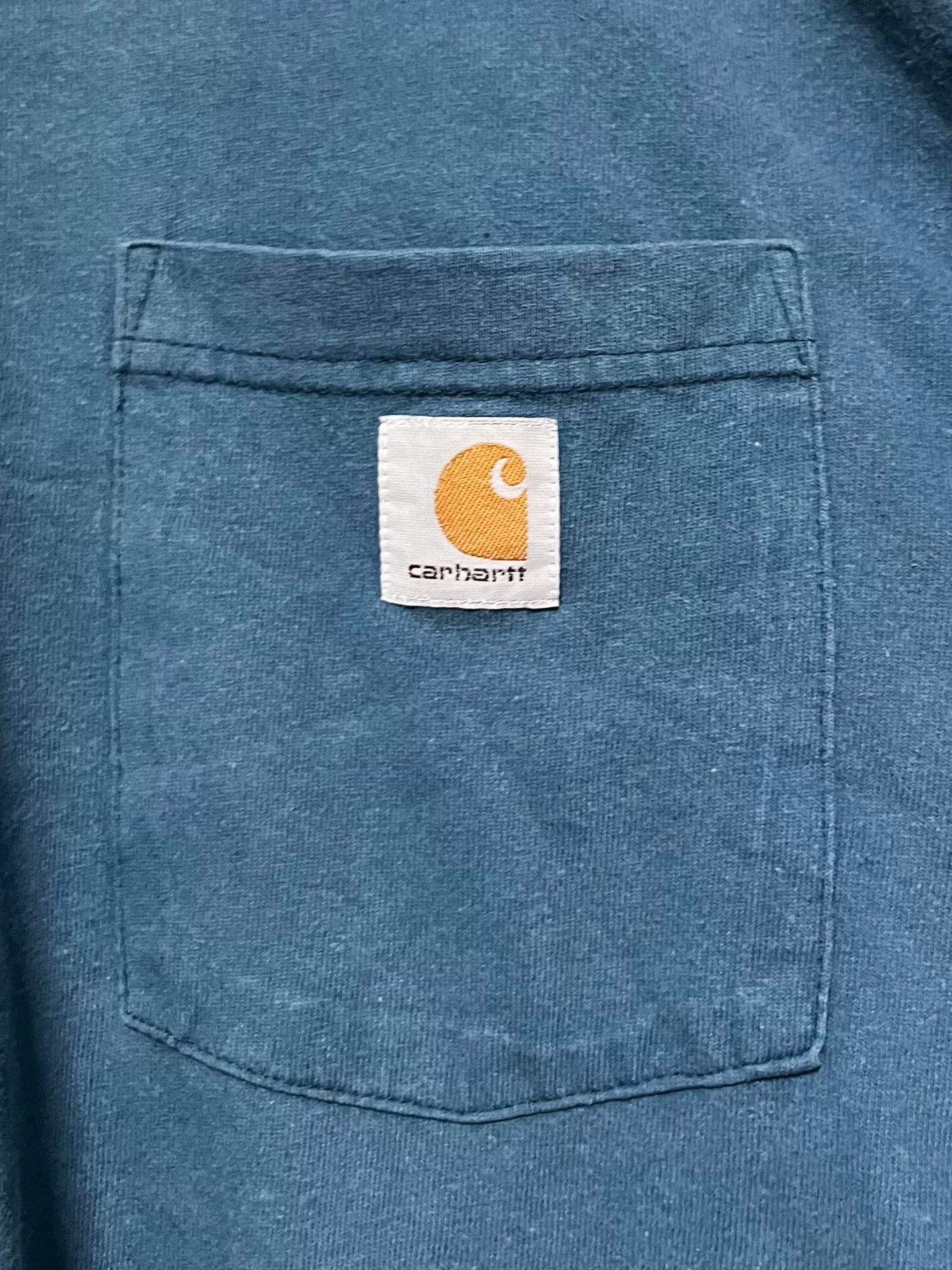 Carhartt Carhartt Washed Blue Oversized T-Shirt Size US XXL / EU 58 / 5 - 3 Thumbnail