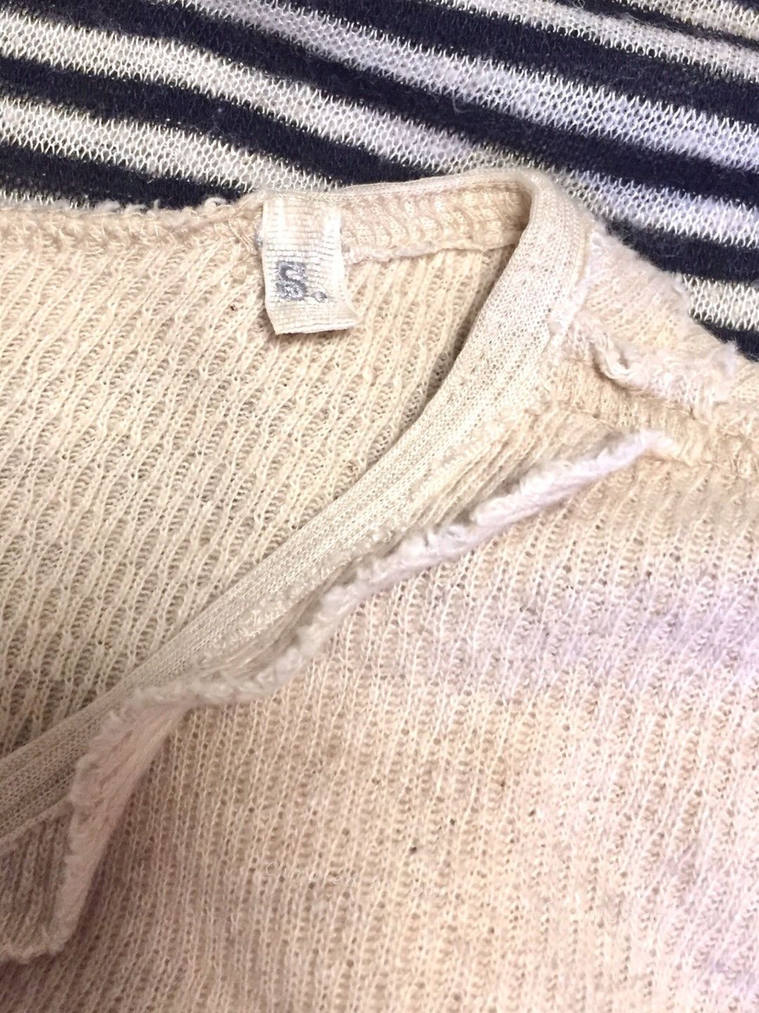 Takahiromiyashita The Soloist. Number (N)ine The Soloist Knit Linen T-Shirt Size US S / EU 44-46 / 1 - 4 Thumbnail