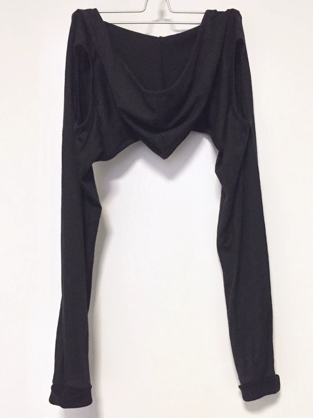 JOHN LAWRENCE SULLIVAN JohnLawrenceSullivan Short Double Sleeve Hole Hooded Knit Size US M / EU 48-50 / 2 - 4 Thumbnail