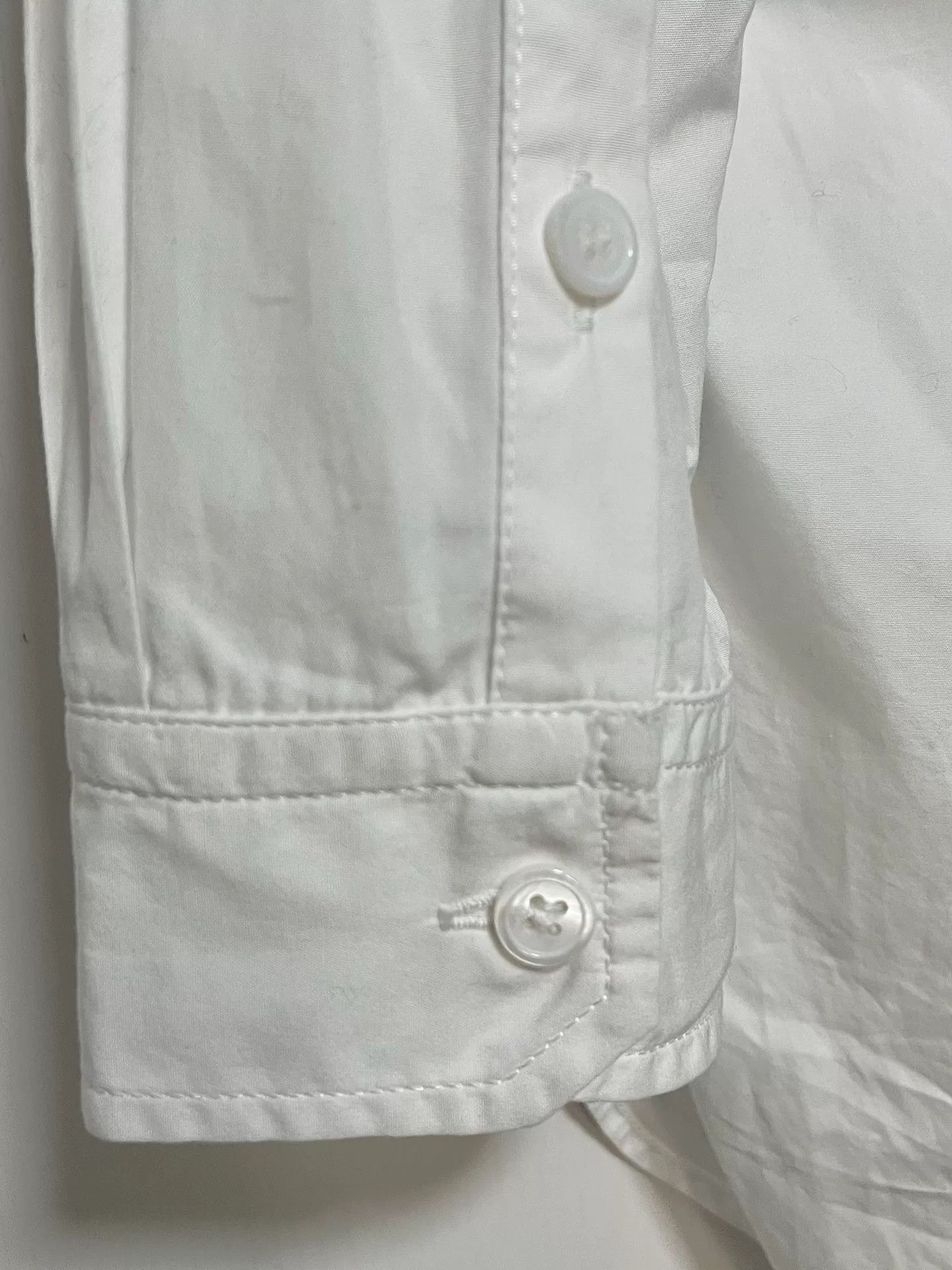 Yohji Yamamoto Yohji Yamamoto Runway White Shirt Trench Size M / US 6-8 / IT 42-44 - 7 Thumbnail